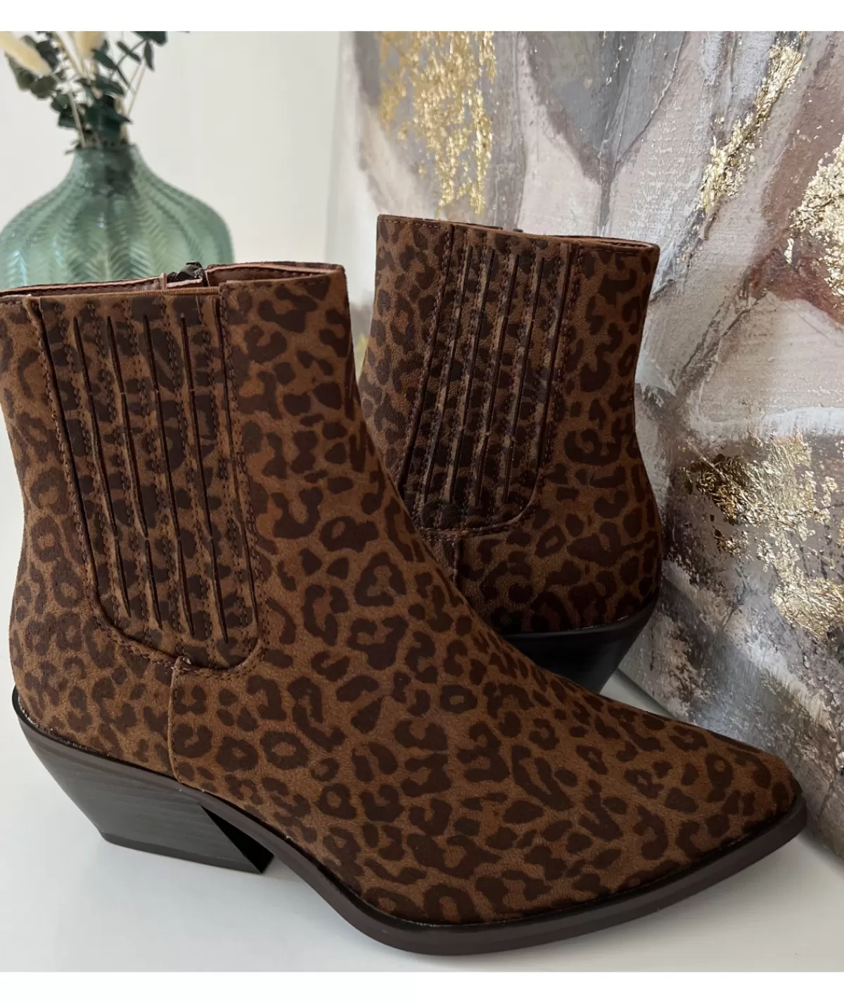 La boutique de Lilie Boots & Bottes>BOTTINES NOEMIE Camel