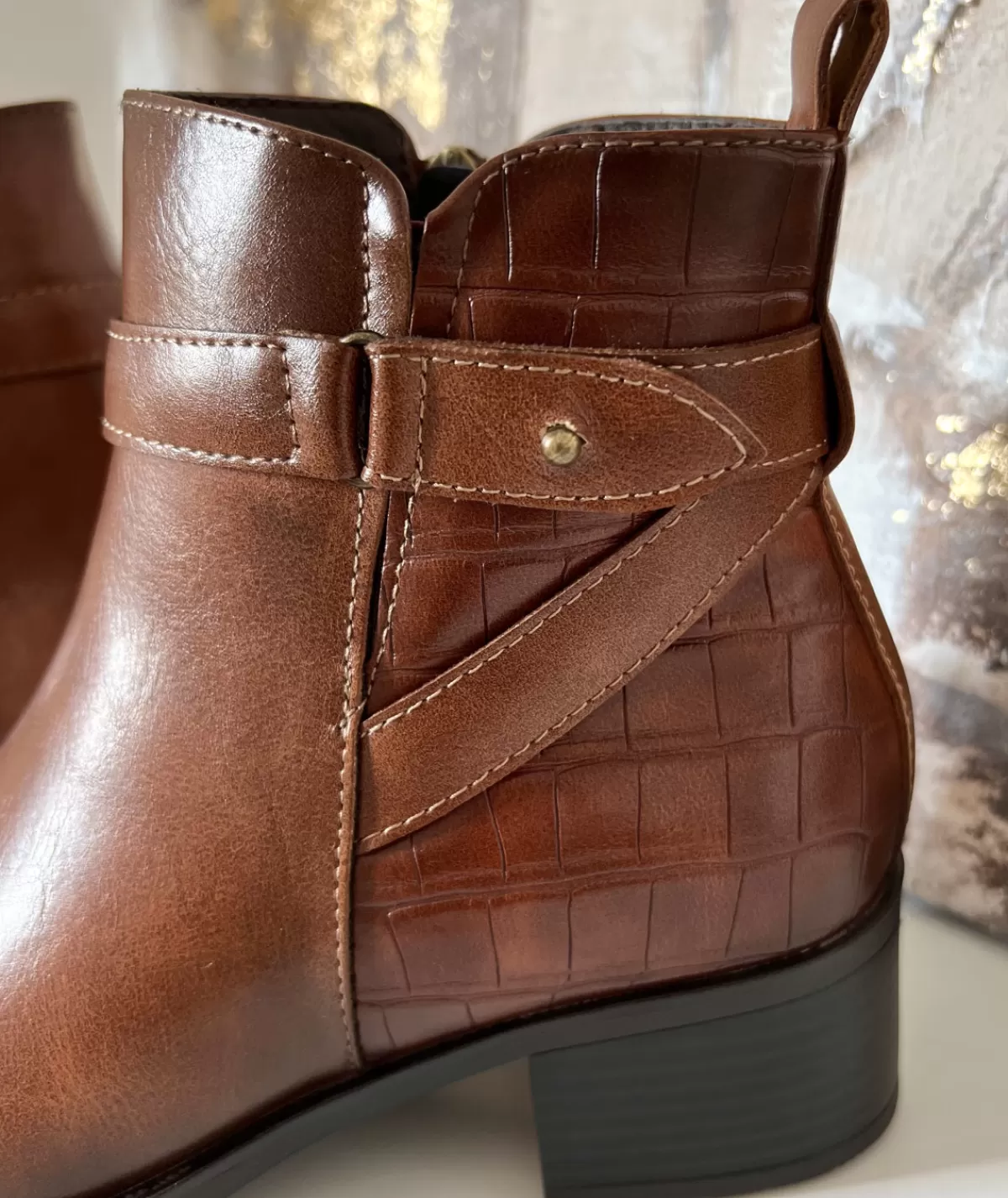 La boutique de Lilie Boots & Bottes>BOTTINES OCELIA Camel