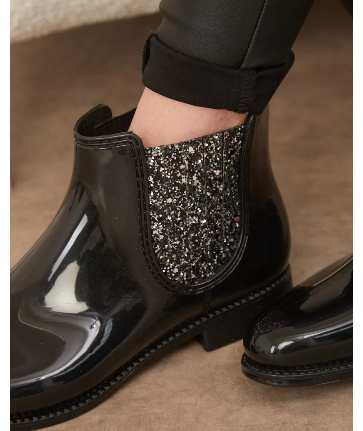 La boutique de Lilie Boots & Bottes>BOTTINES VANESSA Noir