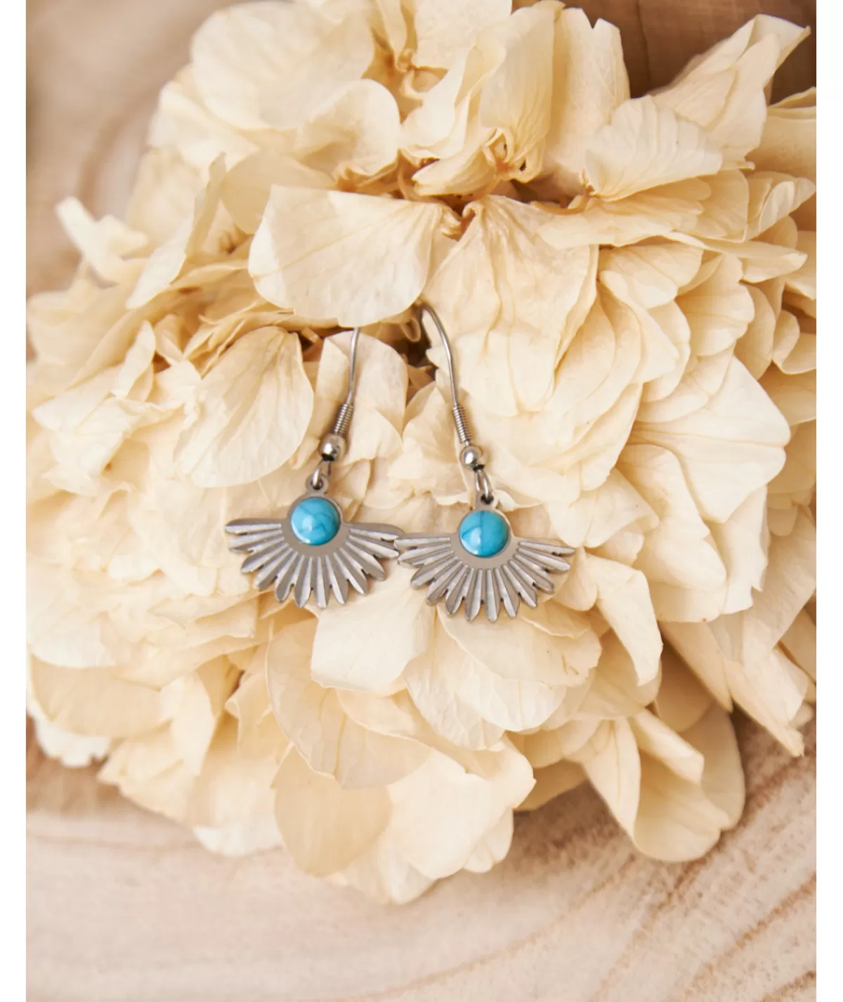 La boutique de Lilie Bijoux>BOUCLE D'OREILLE ELHYNE Dore