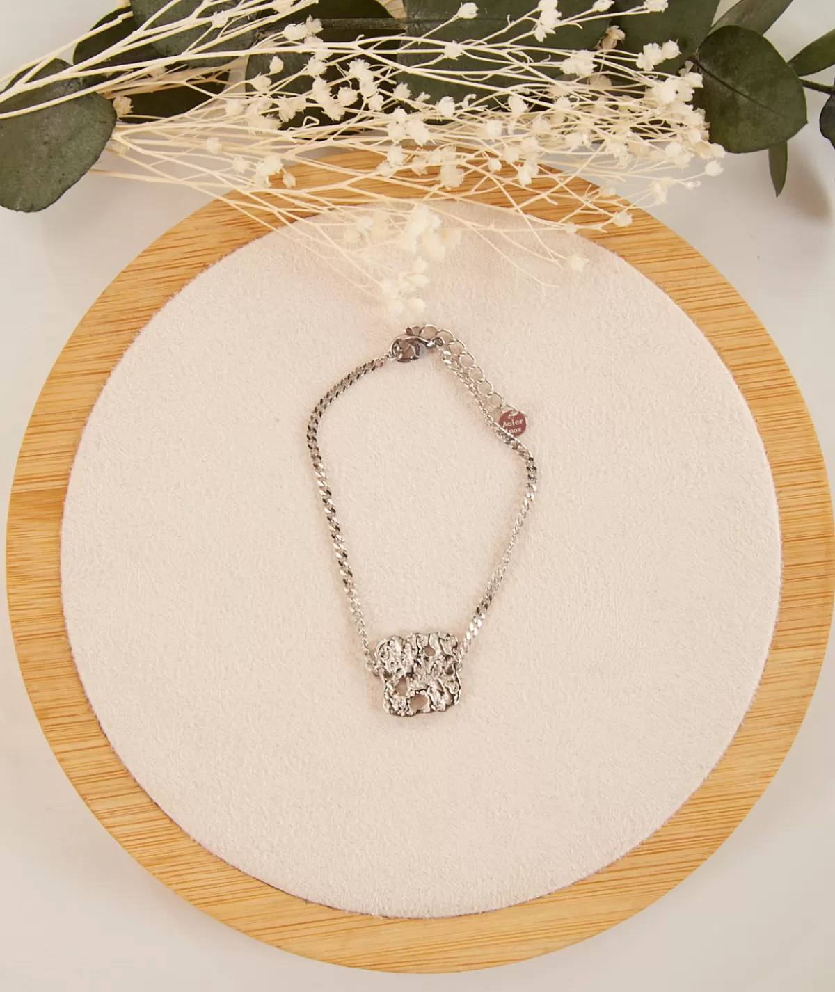 La boutique de Lilie Bijoux>BRACELET AMELIE Argente