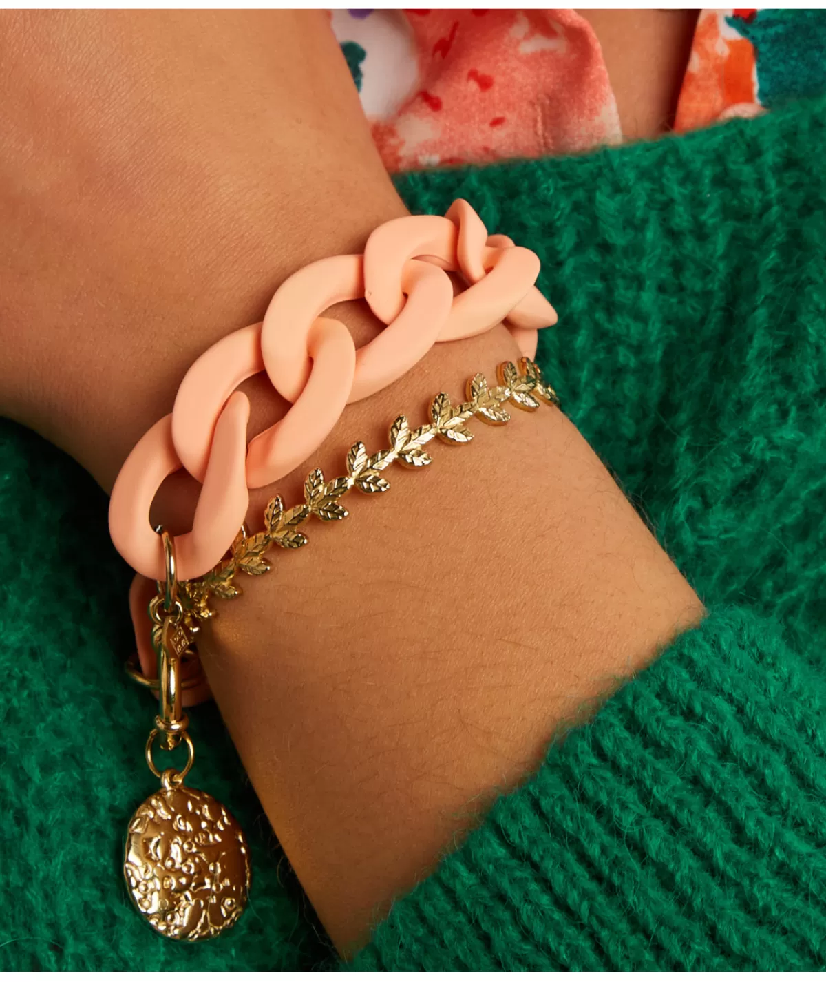 La boutique de Lilie Bijoux>BRACELET AZELIE II Rose