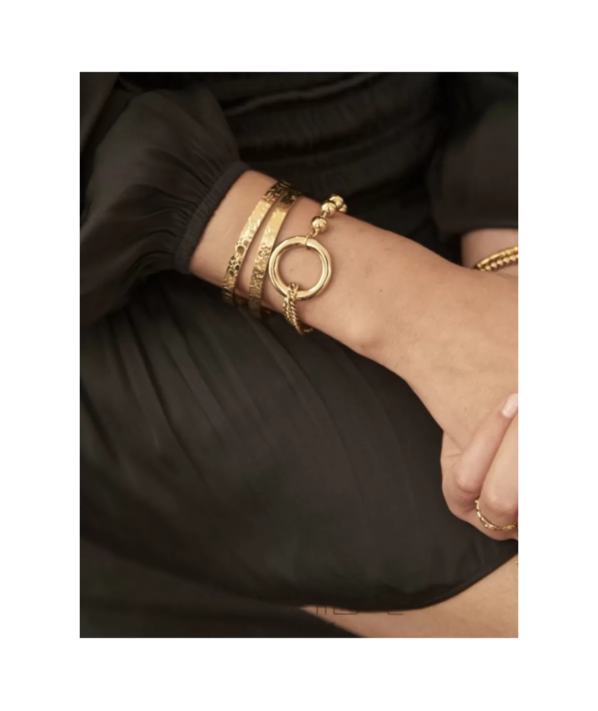 La boutique de Lilie Bijoux>BRACELET JULIAN Dore