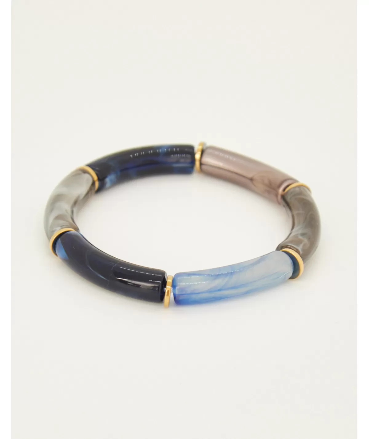 La boutique de Lilie Bijoux>BRACELET LAURE Gris