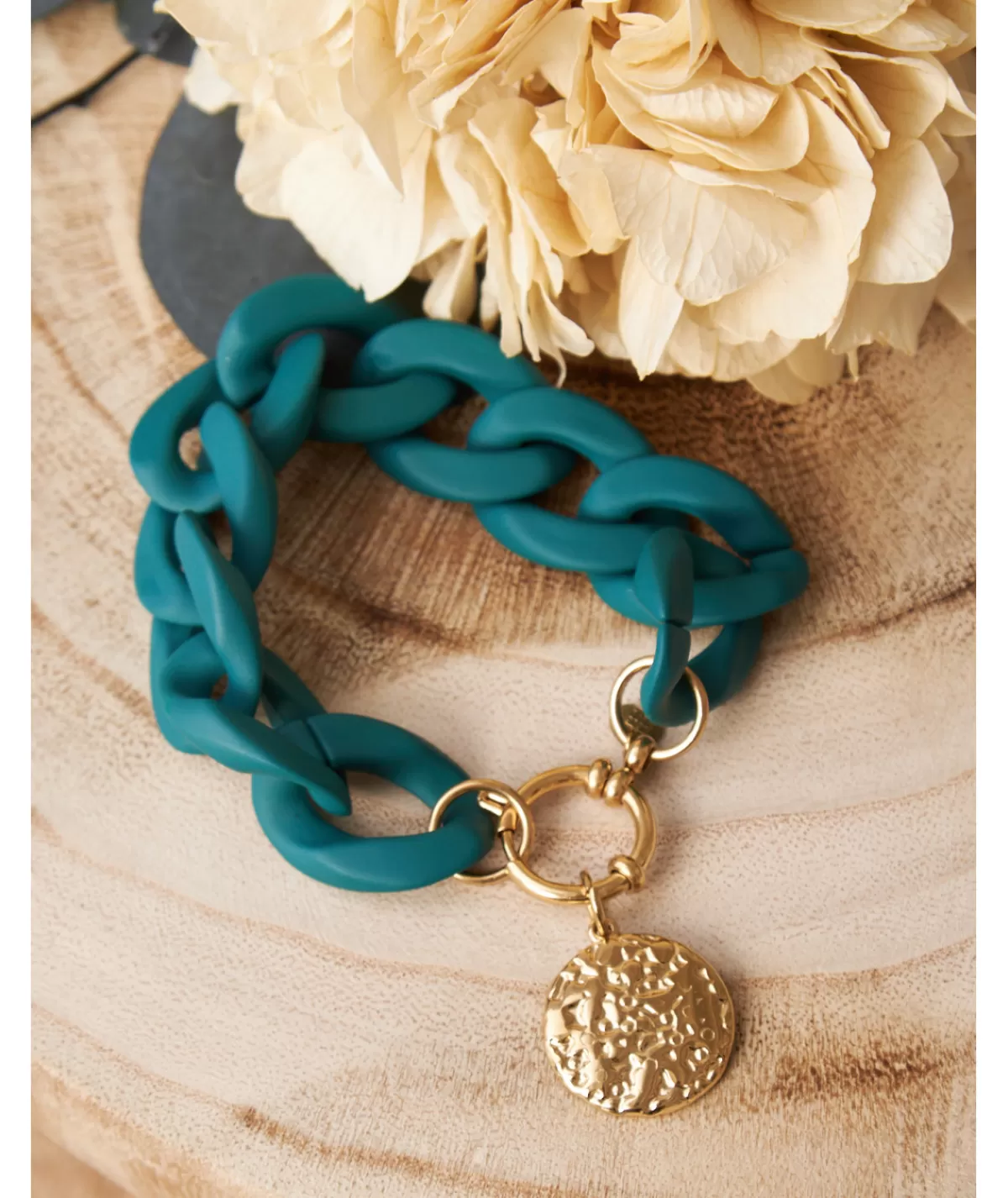 La boutique de Lilie Bijoux>BRACELET MILA Bleucanard