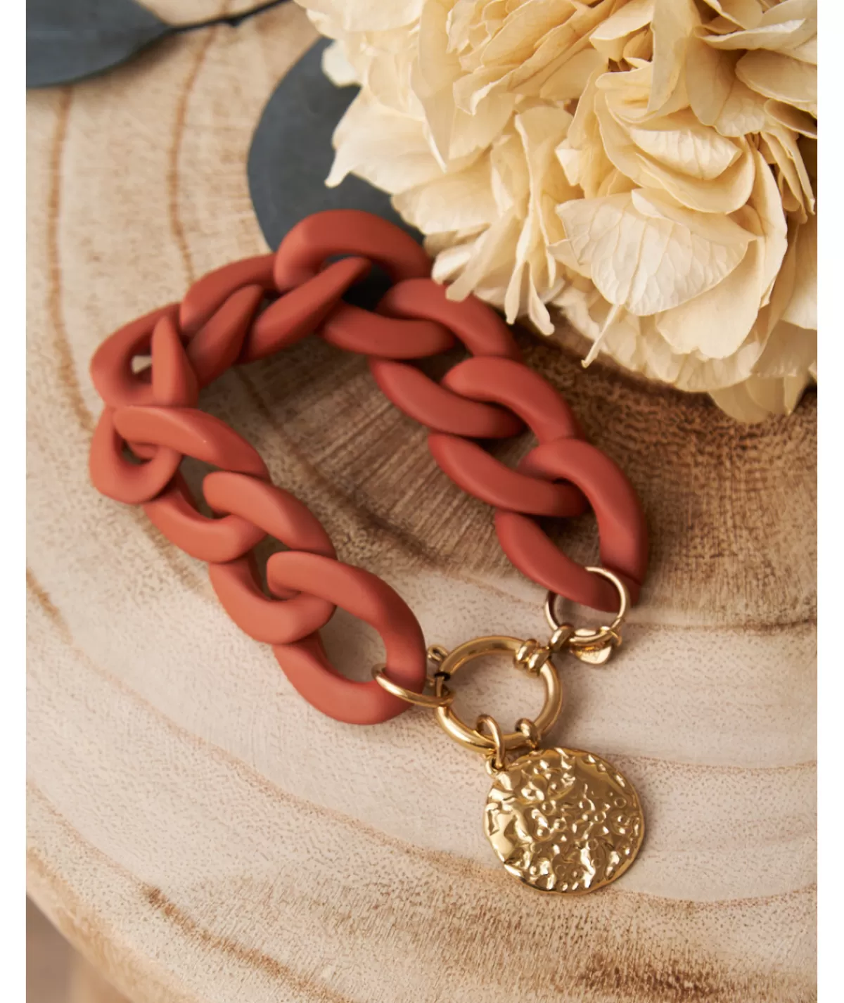 La boutique de Lilie Bijoux>BRACELET MILA Rouille