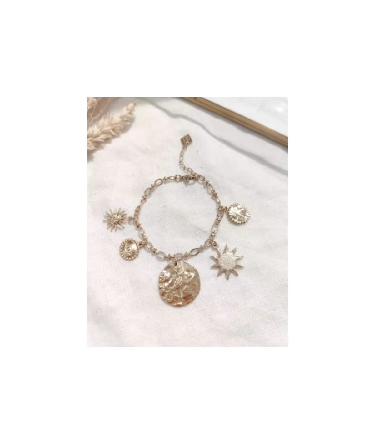 La boutique de Lilie Bijoux>BRACELET SOIZIC Dore