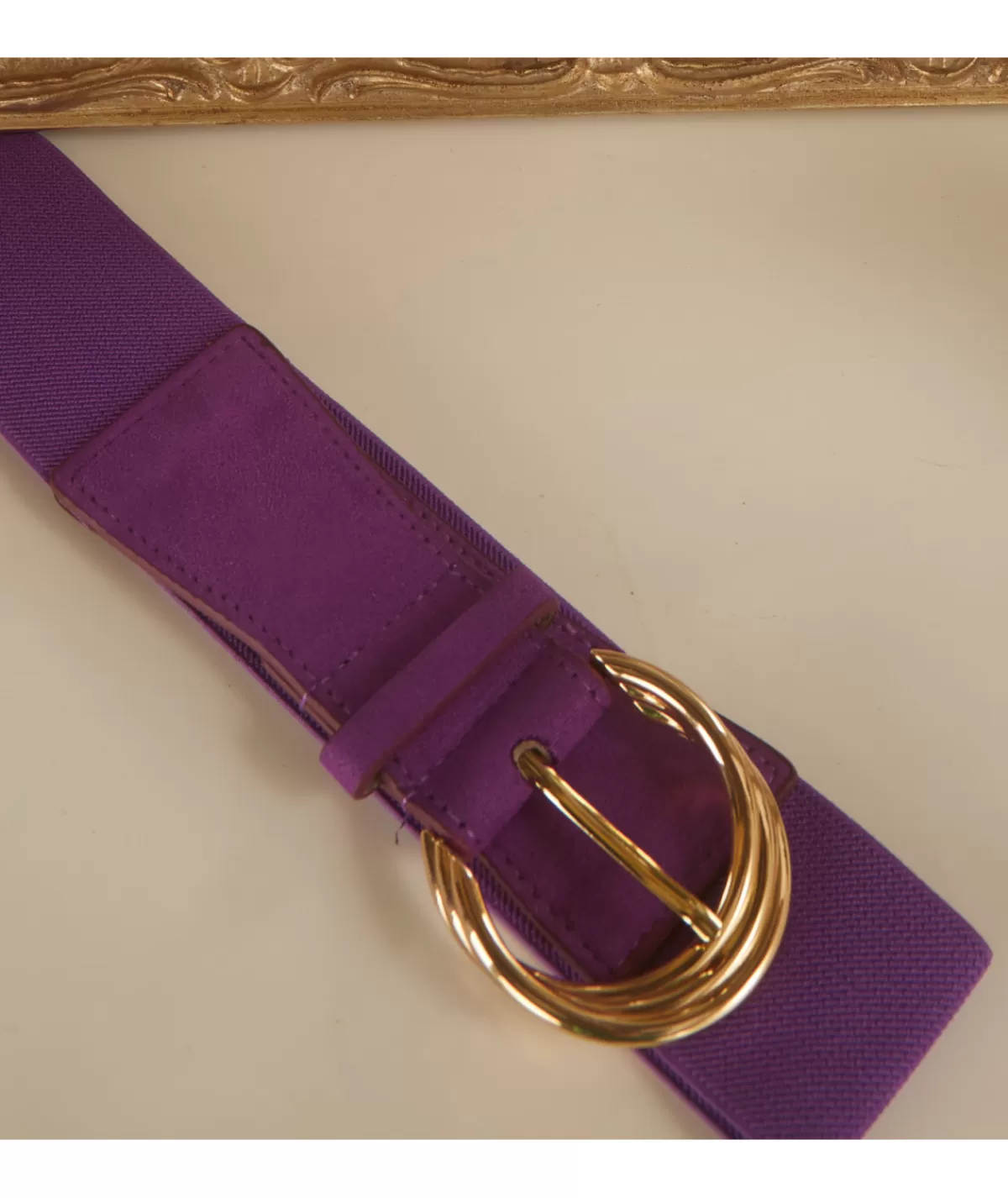 La boutique de Lilie Ceintures>CEINTURE ANNAELLE Violet