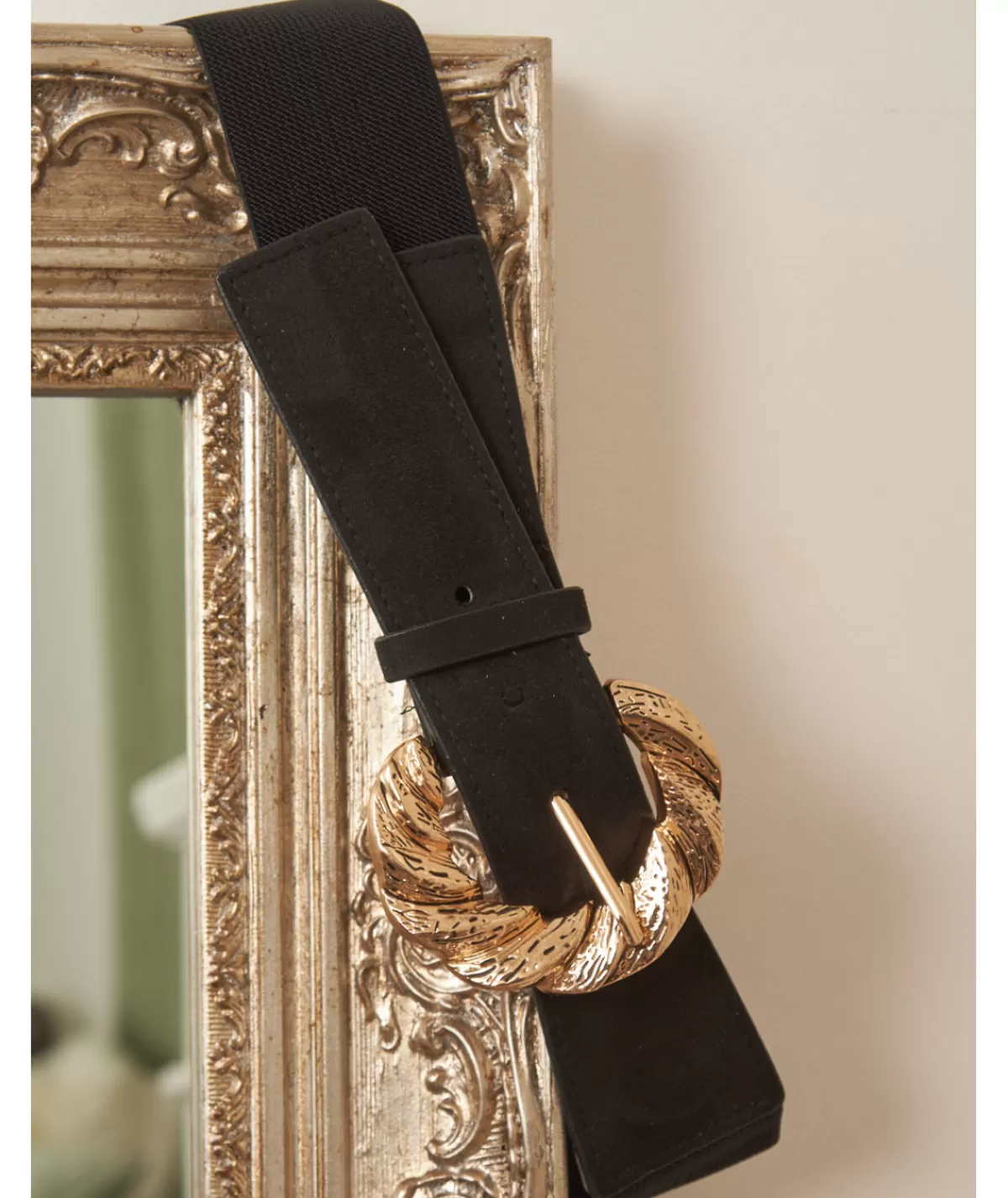 La boutique de Lilie Ceintures>CEINTURE BRENDA III Noir