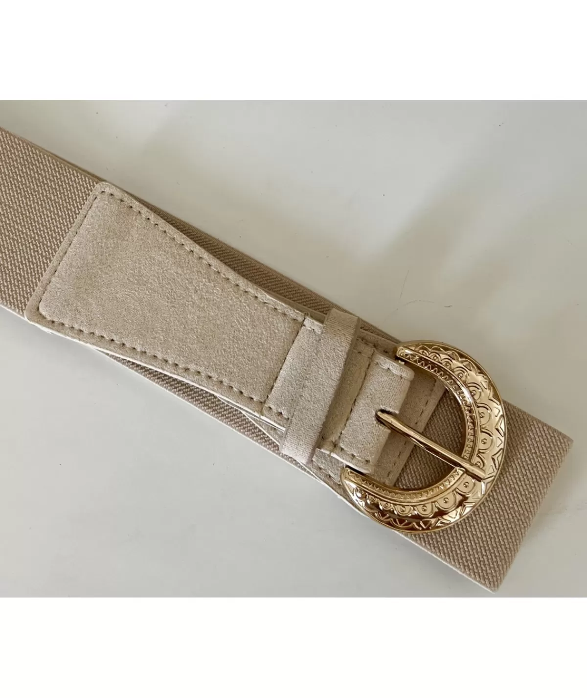 La boutique de Lilie Ceintures>CEINTURE CAROLE Beige