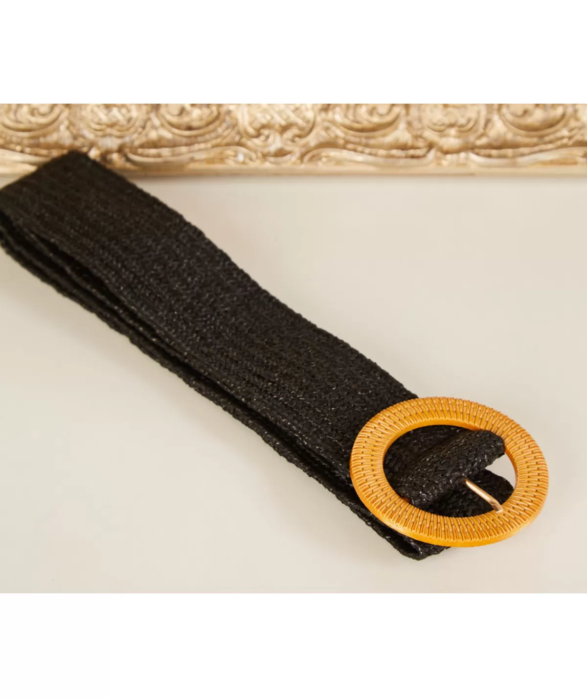 La boutique de Lilie Ceintures>CEINTURE ELODIE Noir