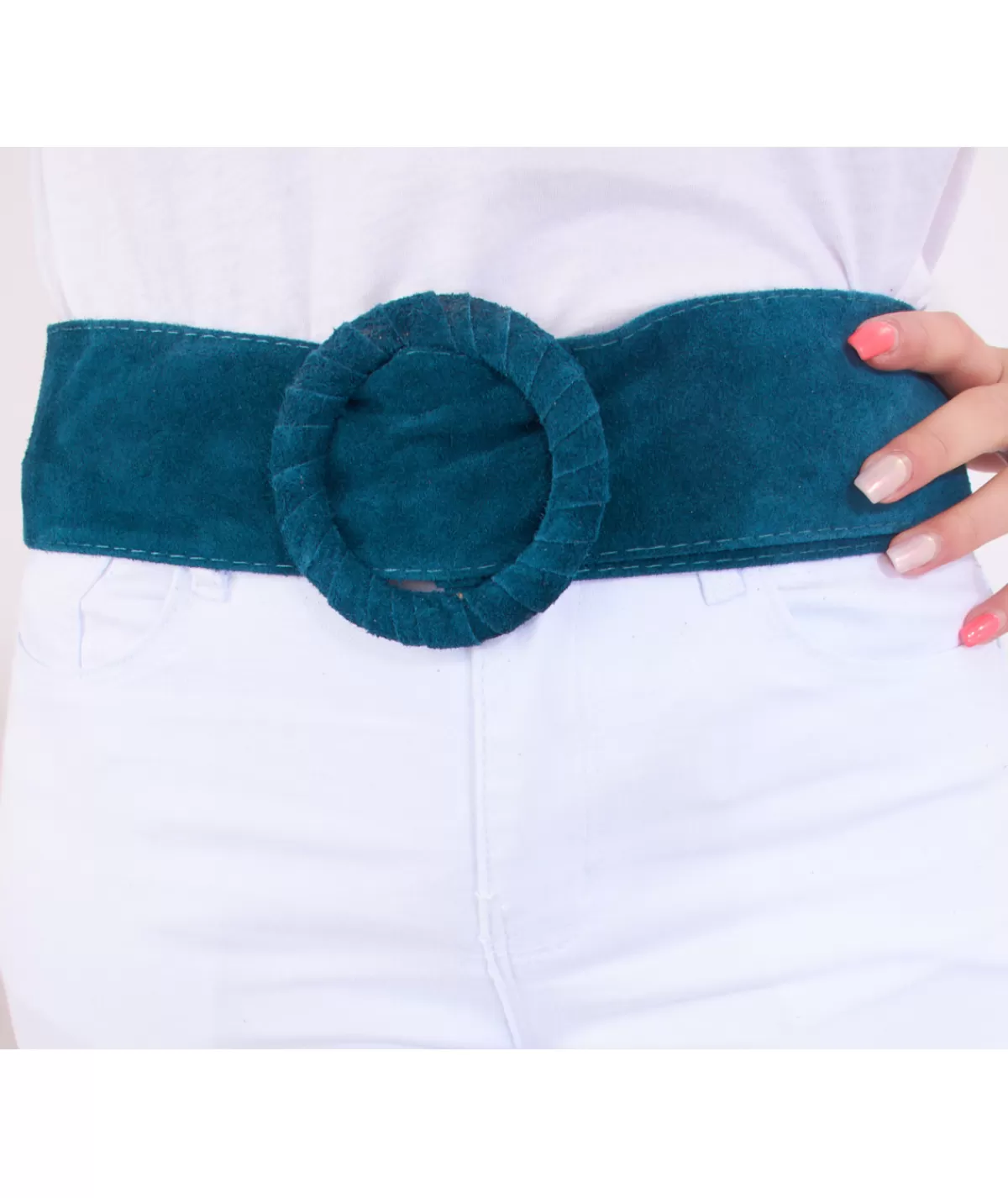 La boutique de Lilie Ceintures>CEINTURE EULALIE Bleucanard
