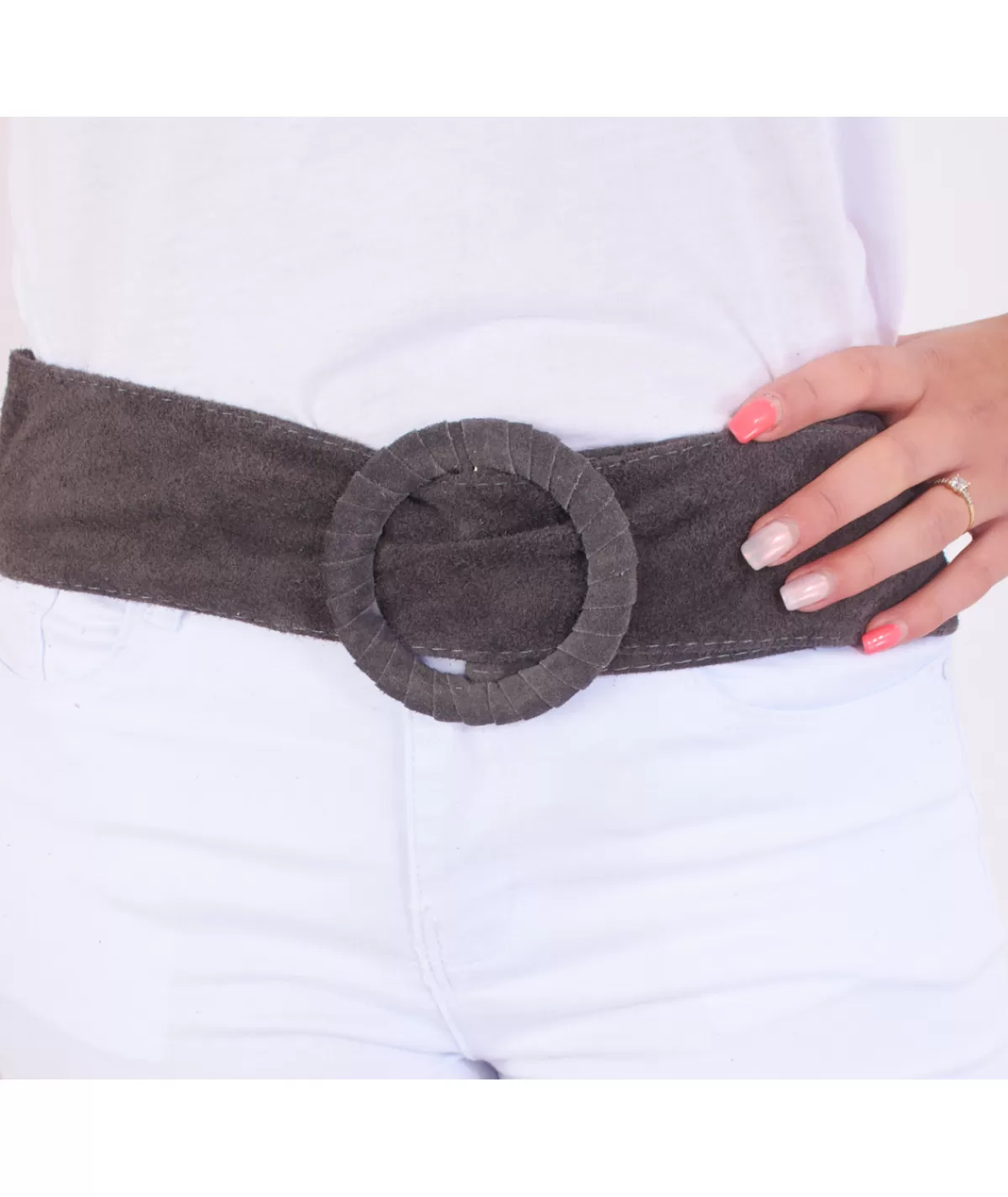 La boutique de Lilie Ceintures>CEINTURE EULALIE Marron/brun
