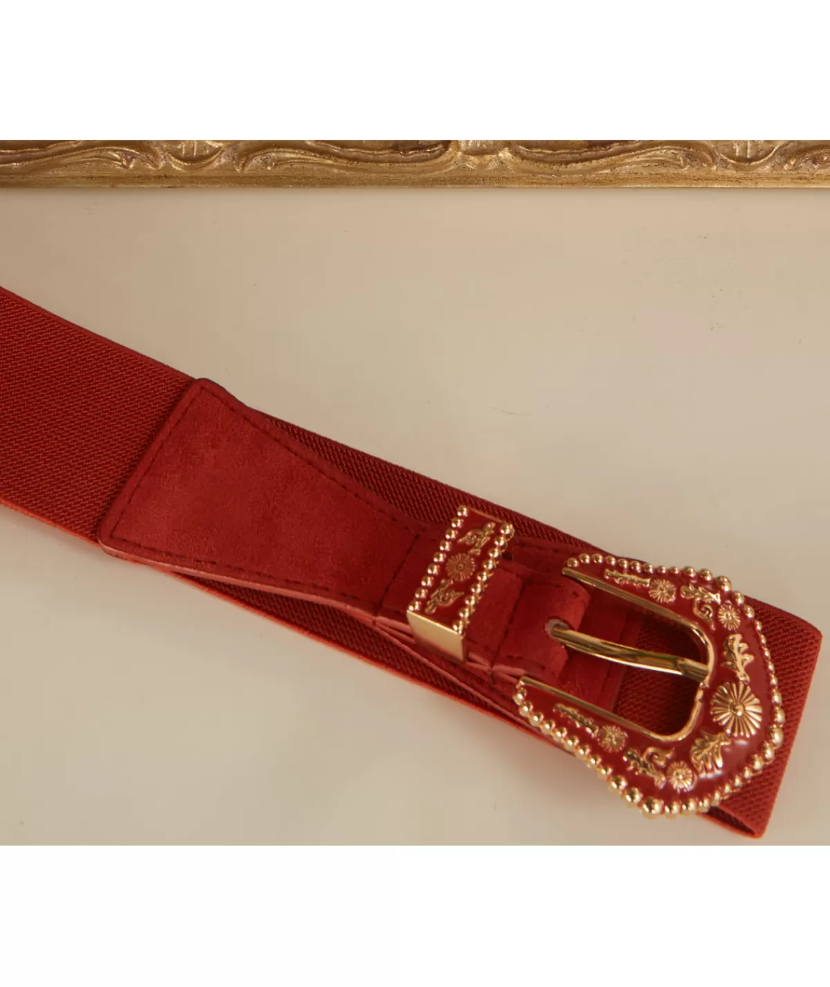 La boutique de Lilie Ceintures>CEINTURE ILENA Rouille