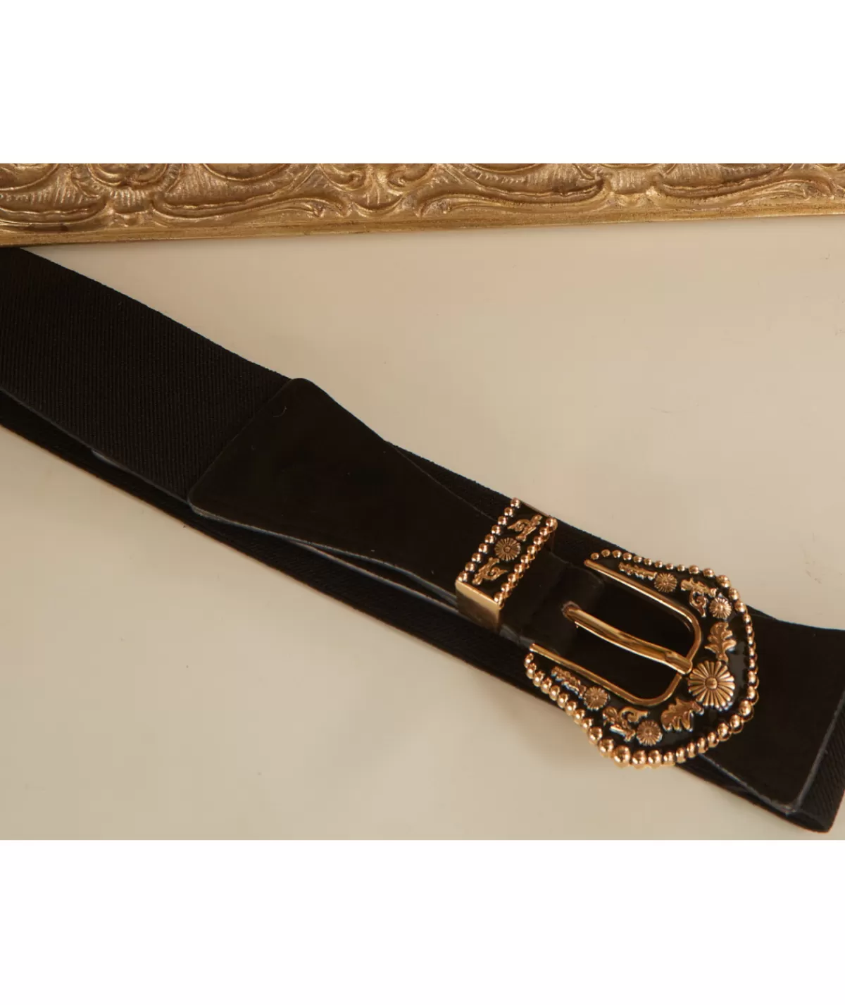 La boutique de Lilie Ceintures>CEINTURE ILENA Noir