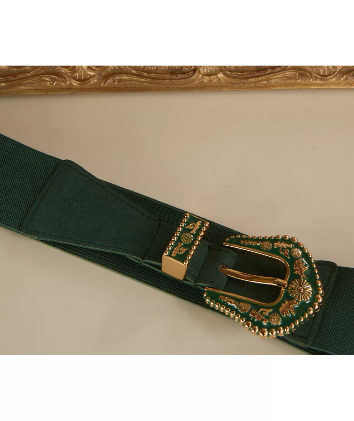 La boutique de Lilie Ceintures>CEINTURE ILENA Vertsapin