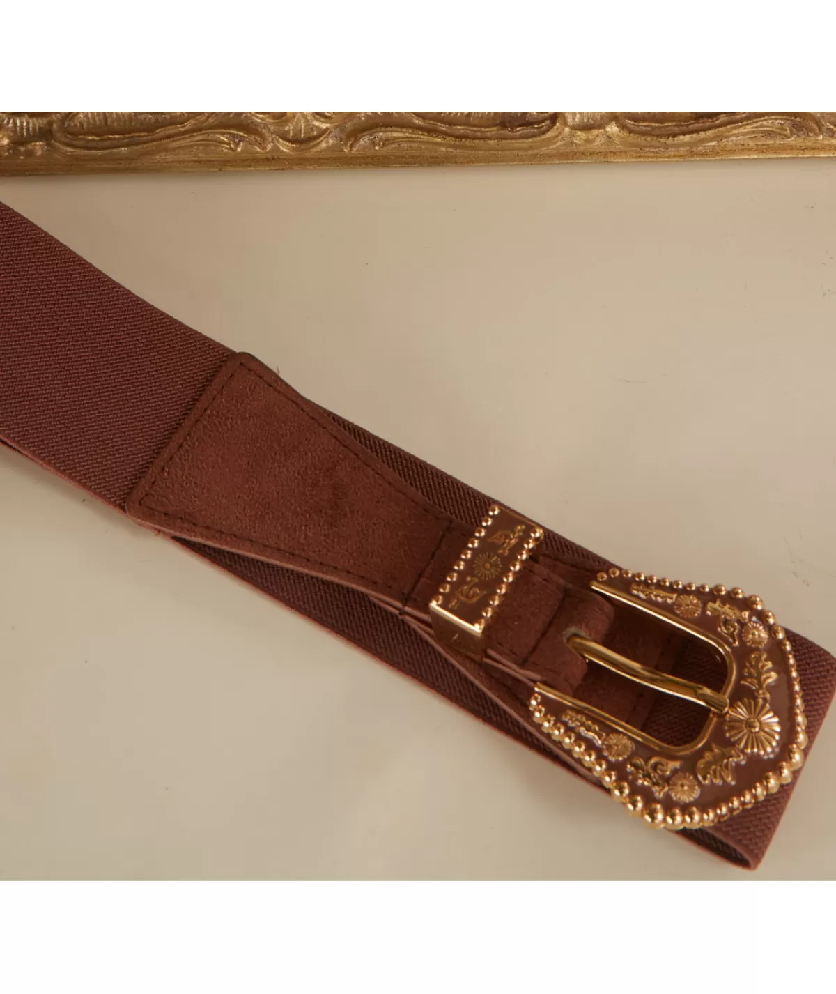 La boutique de Lilie Ceintures>CEINTURE ILENA Marron