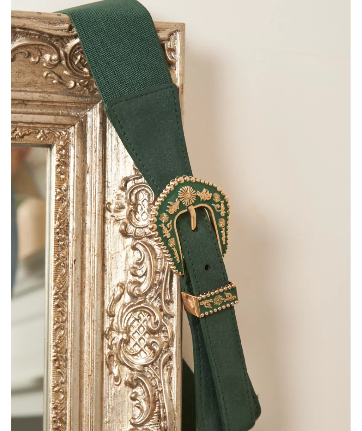 La boutique de Lilie Ceintures>CEINTURE ILENA Vertsapin