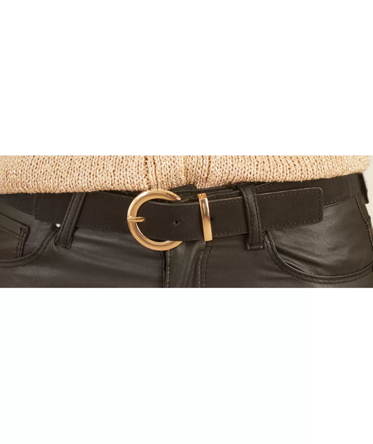 La boutique de Lilie Ceintures>CEINTURE MALO Noir