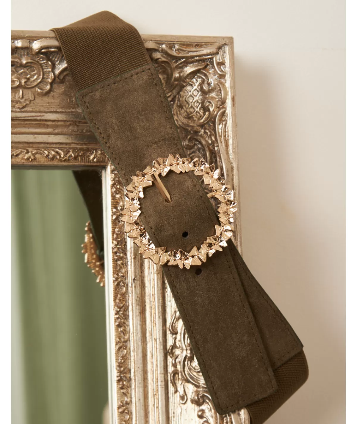 La boutique de Lilie Ceintures>CEINTURE NAELYS Kaki