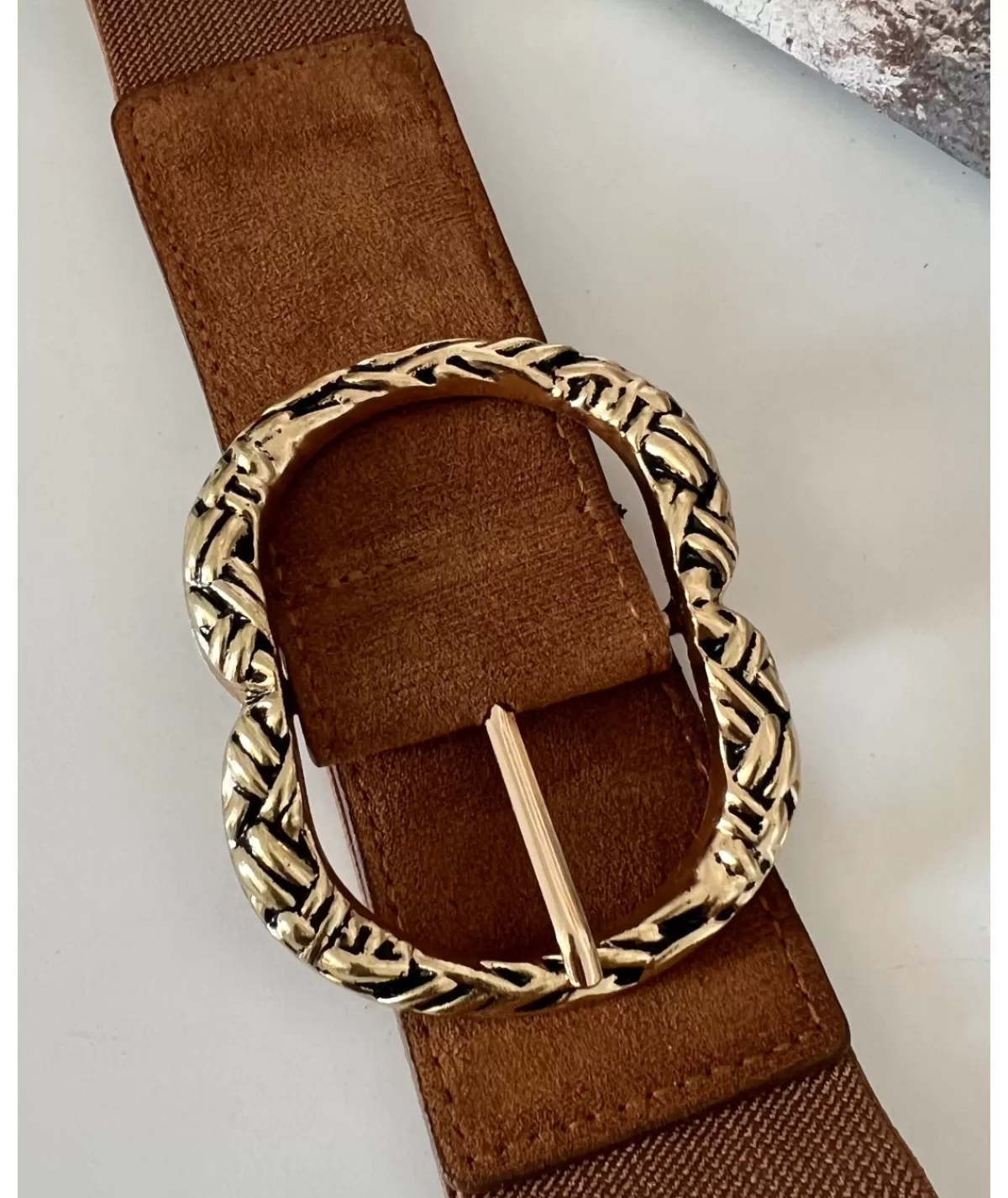 La boutique de Lilie Ceintures>CEINTURE NATHALIE Camel