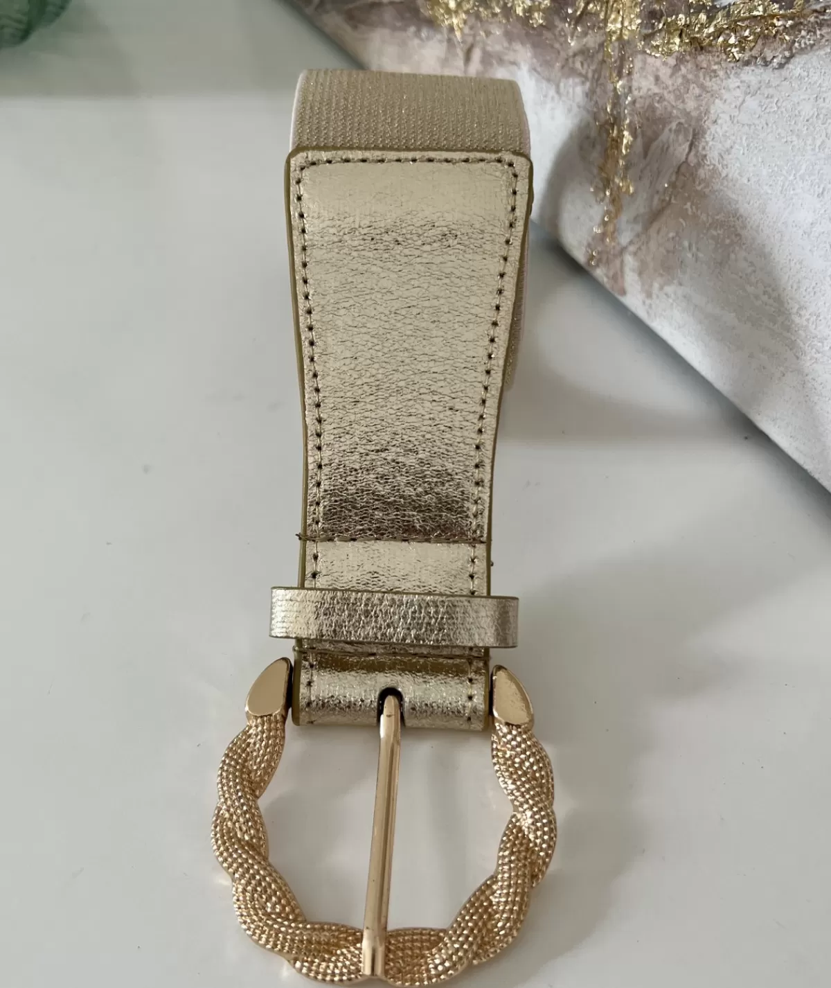 La boutique de Lilie Ceintures>CEINTURE NOE Dore