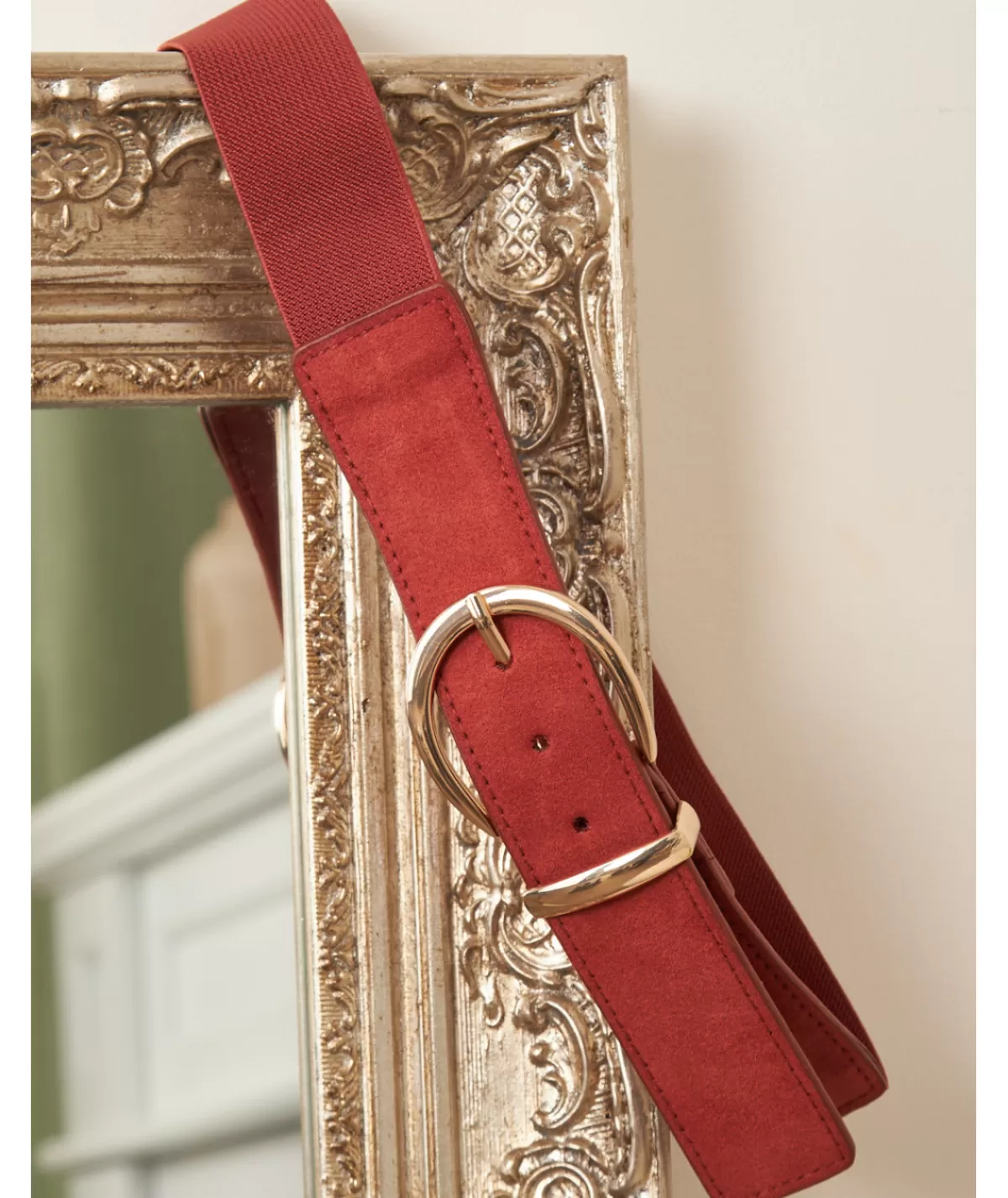 La boutique de Lilie Ceintures>CEINTURE ORTENSIA Rouille