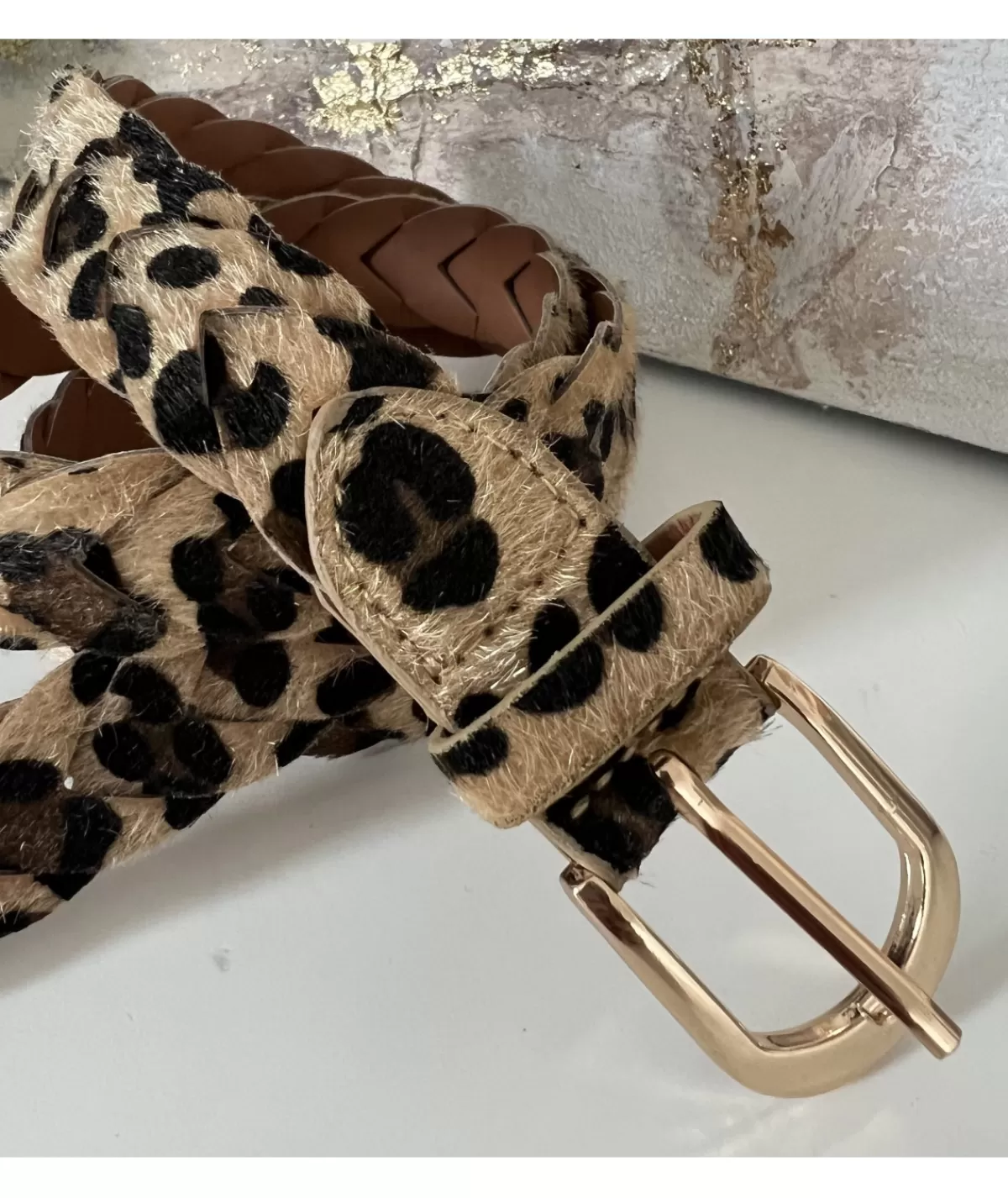 La boutique de Lilie Ceintures>CEINTURE PETRA Taupe
