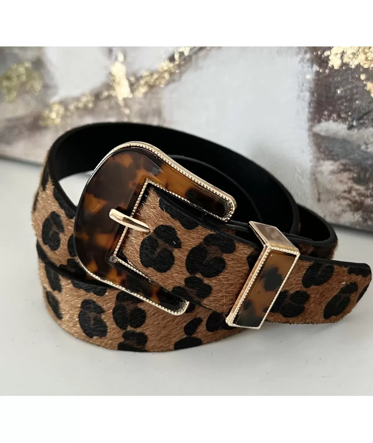 La boutique de Lilie Ceintures>CEINTURE PHILOMENE Camel