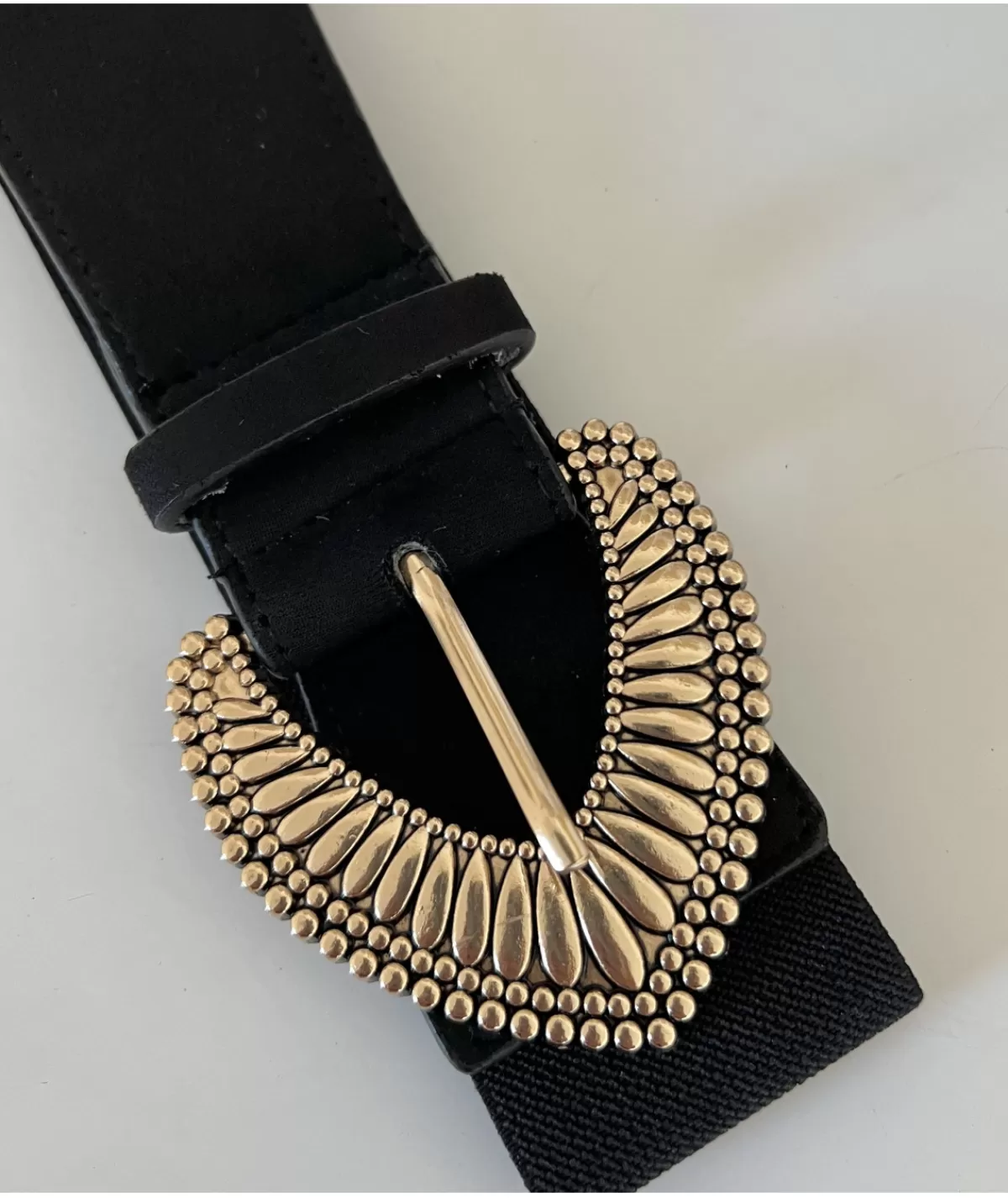 La boutique de Lilie Ceintures>CEINTURE VINCIANE Noir