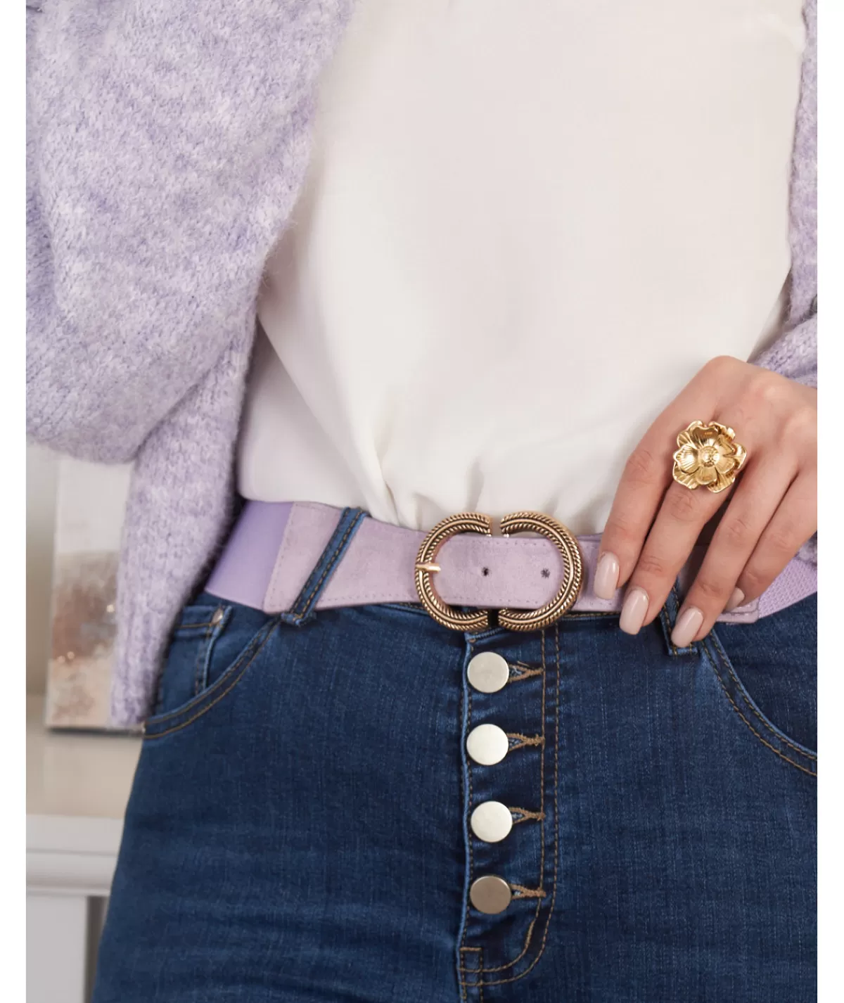 La boutique de Lilie Ceintures>CEINTURE WARDA Lilas
