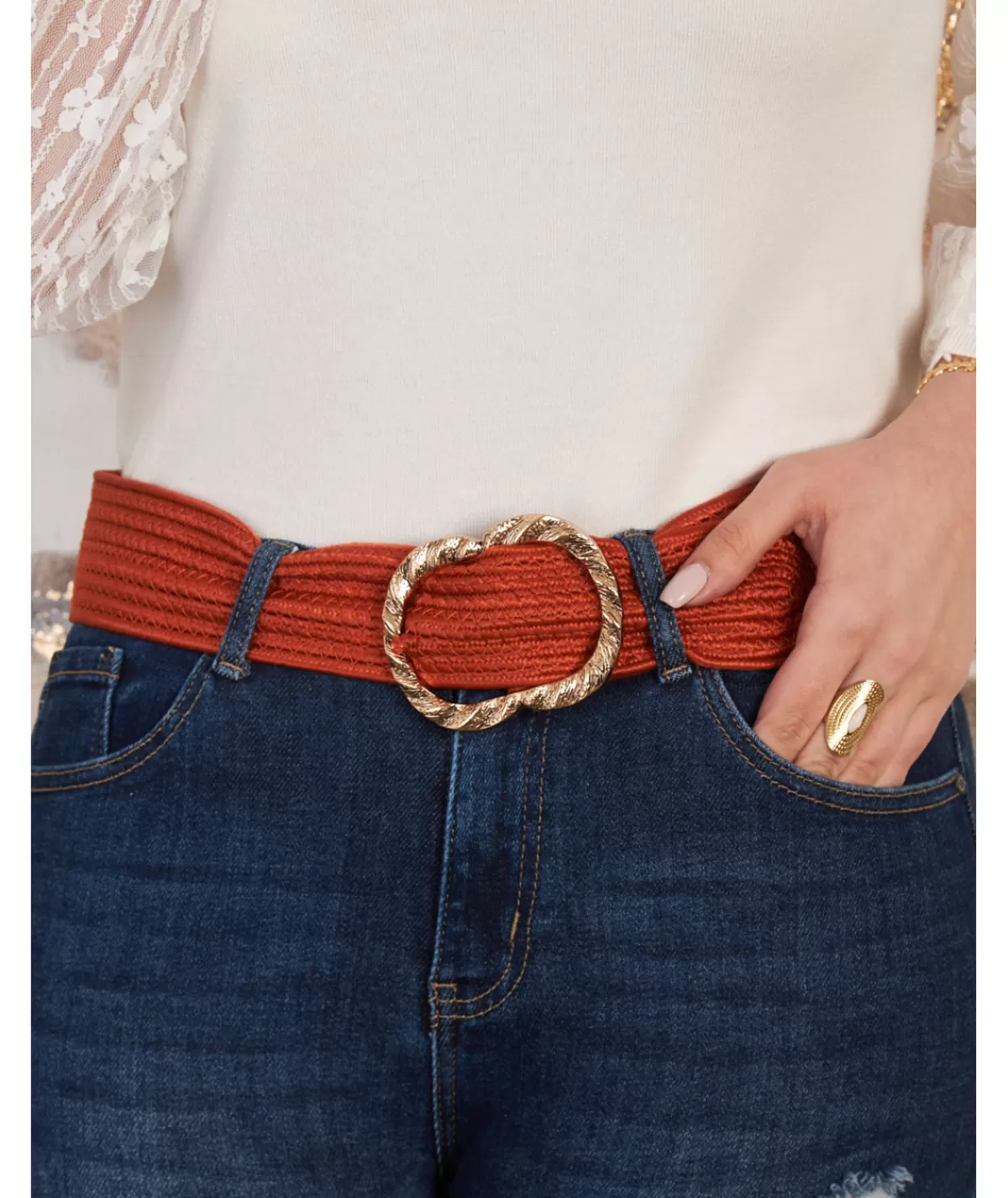 La boutique de Lilie Ceintures>CEINTURE XABINA Orangefonce