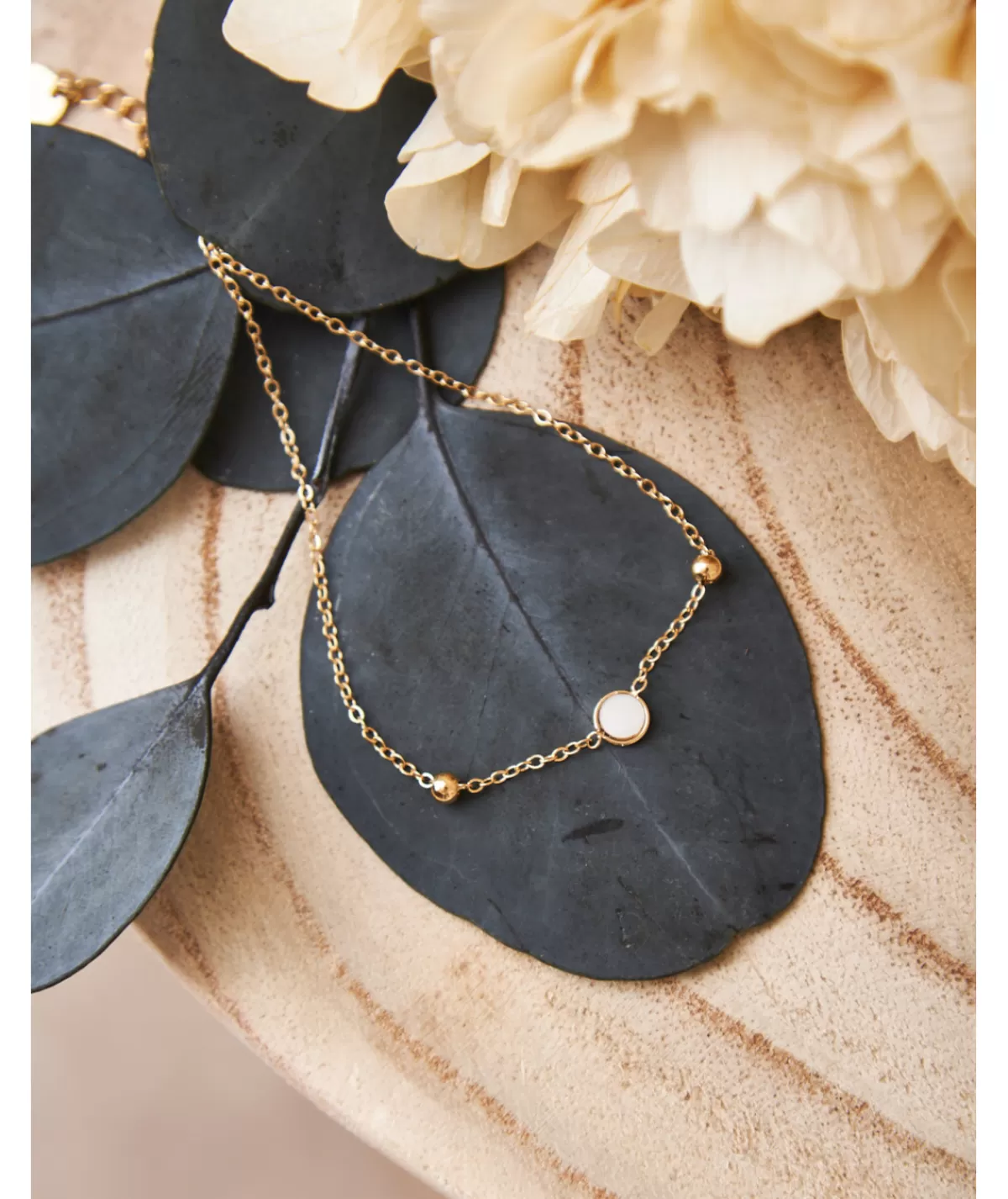 La boutique de Lilie Bijoux>CHAÎNE DE CHEVILLE PALOMA Dore