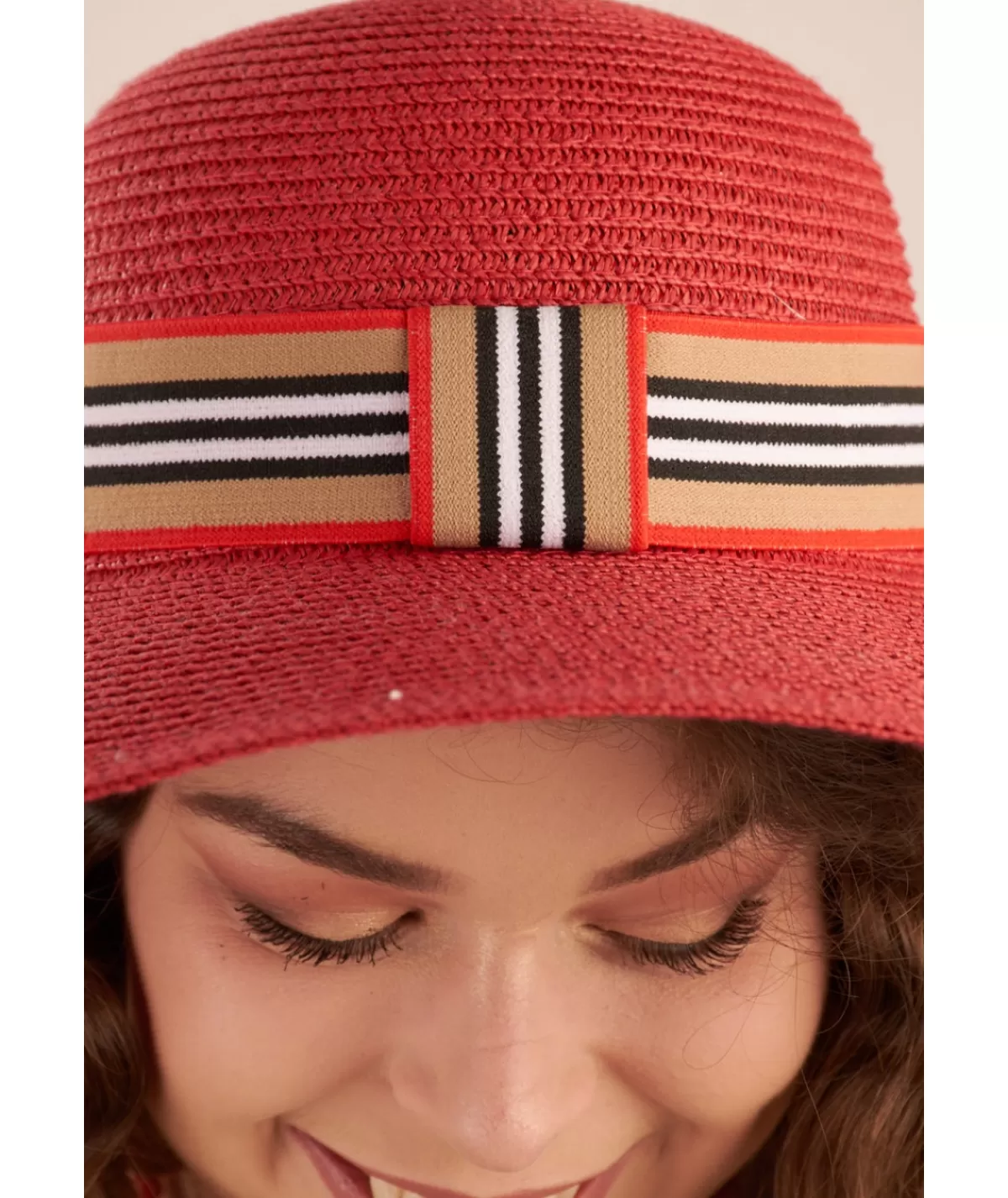 La boutique de Lilie Lingerie & Bain | Sacs / Idées Cadeaux>CHAPEAU GABRIELLE Rouge