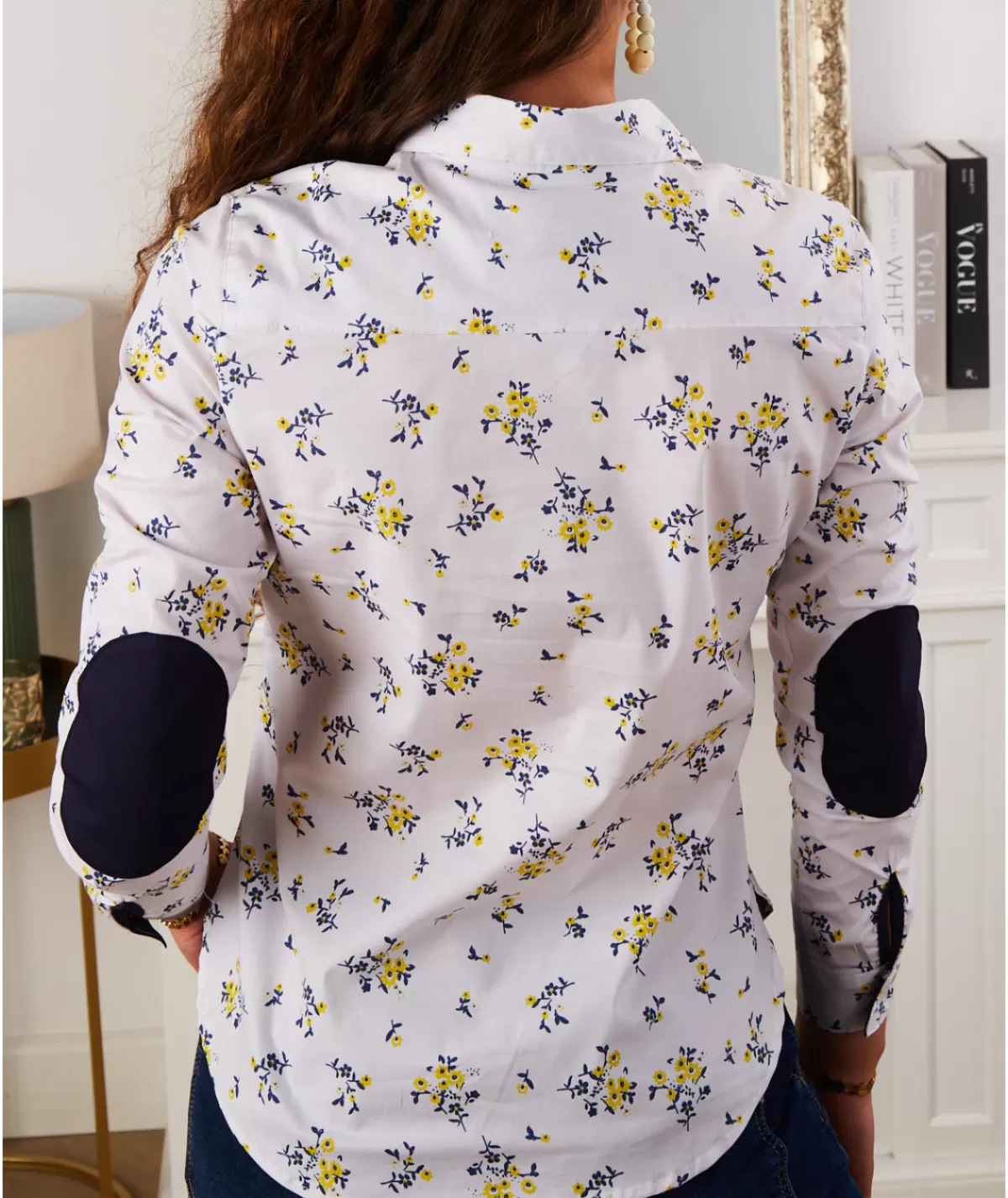 La boutique de Lilie Chemises>CHEMISE ANITA Jaune