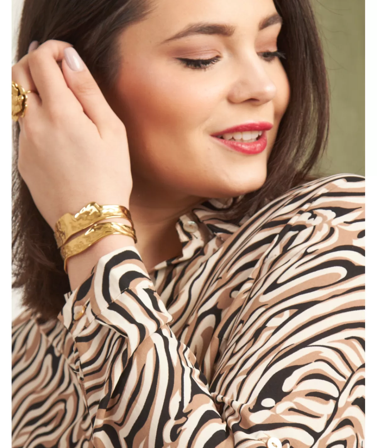 La boutique de Lilie Chemises>CHEMISE BELLA Beige
