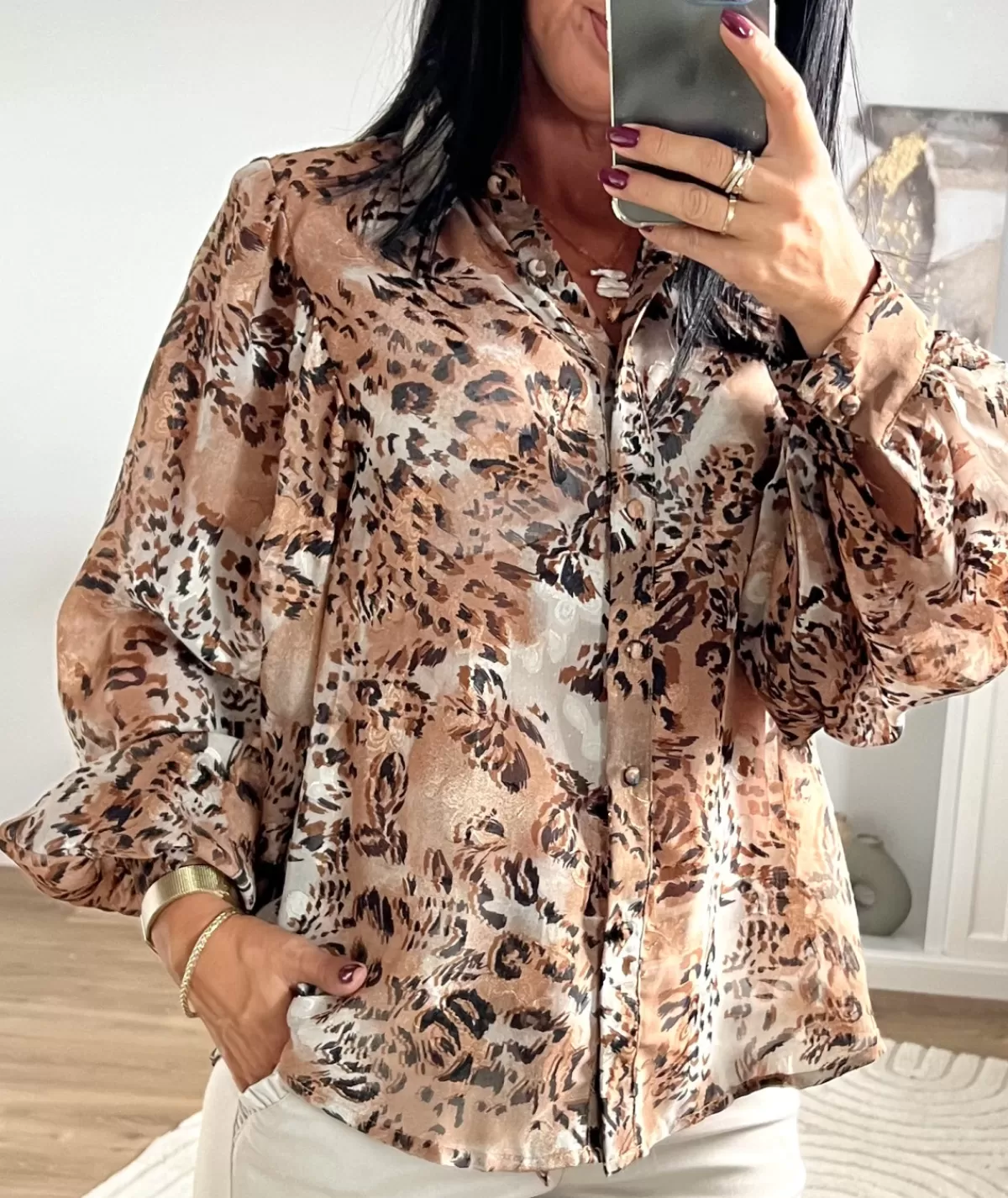 La boutique de Lilie Chemises>CHEMISE BRADLEY Camel