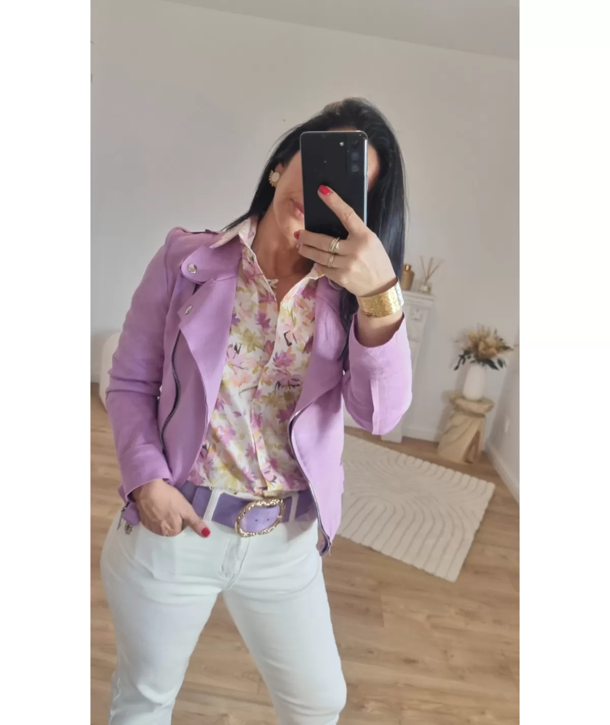 La boutique de Lilie Chemises>CHEMISE CLEMENCE Blanc