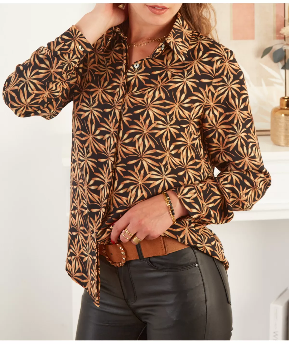 La boutique de Lilie Chemises>CHEMISE CORNELIA Noir