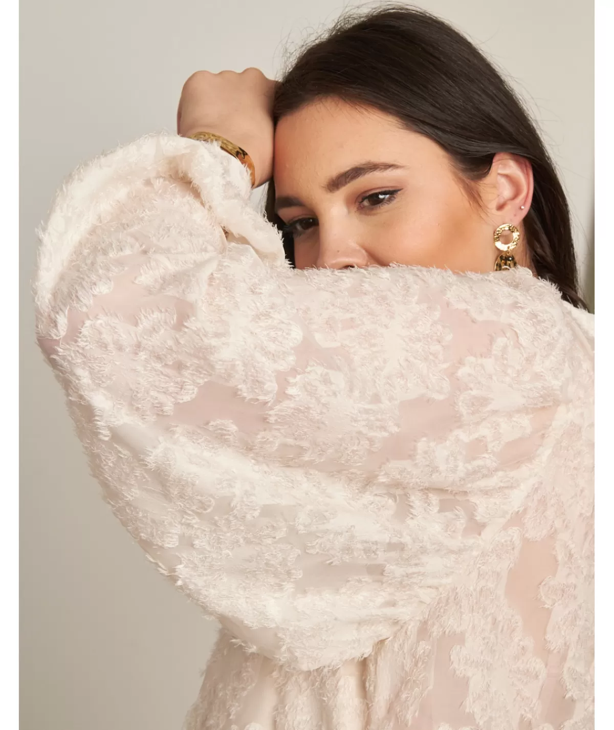 La boutique de Lilie Chemises>CHEMISE FLORANE Beige