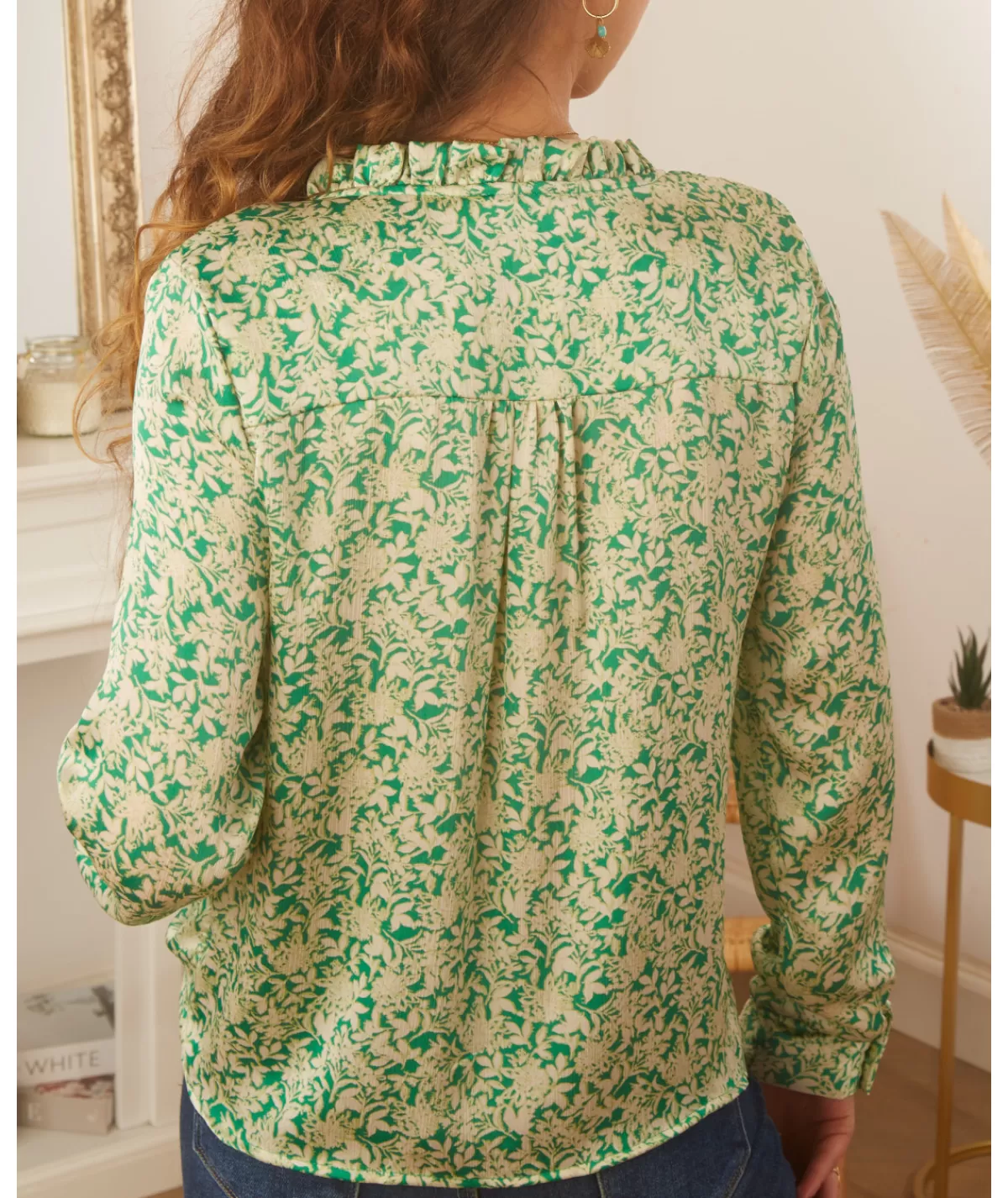La boutique de Lilie Chemises>CHEMISE LARA Vert
