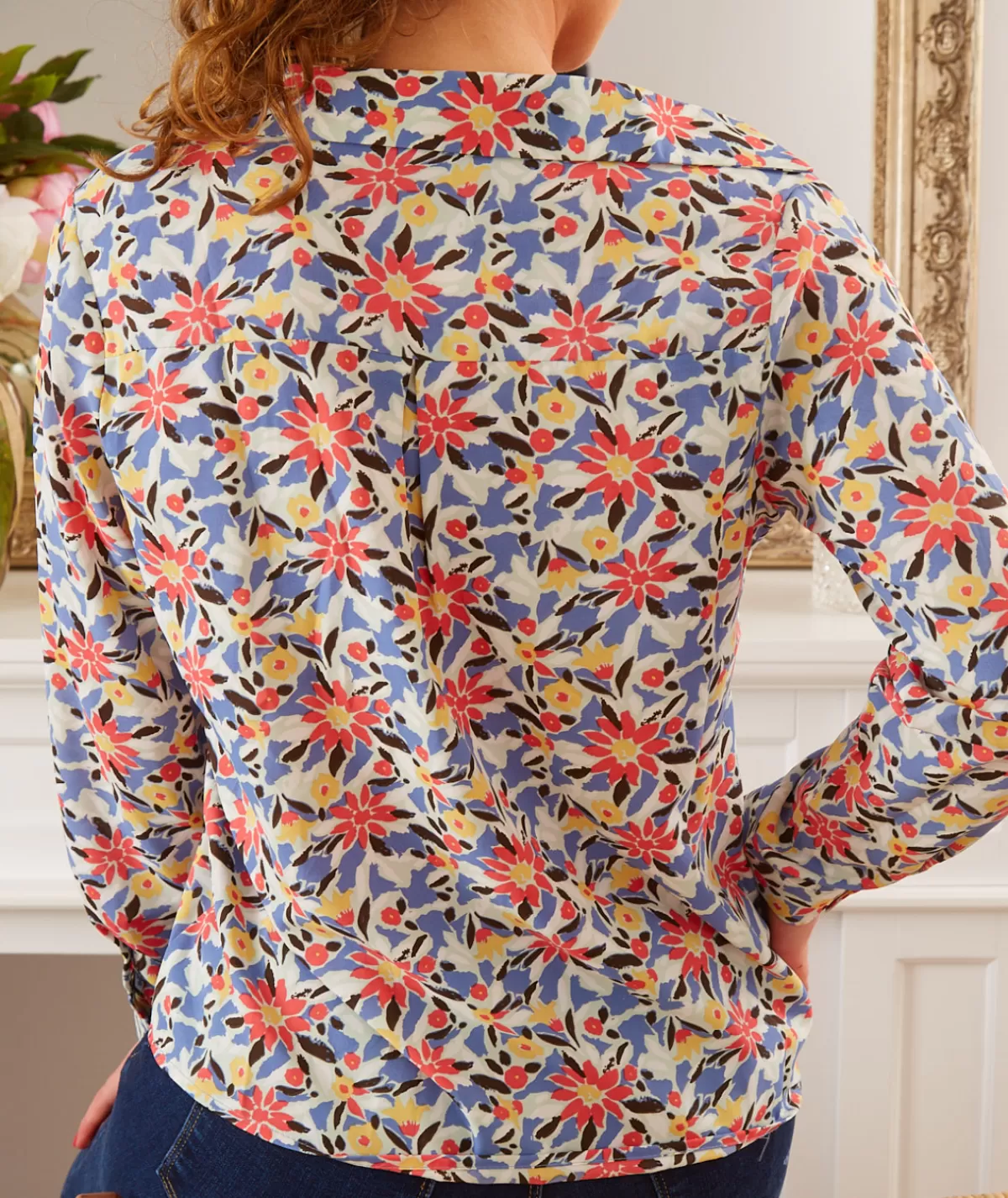 La boutique de Lilie Chemises>CHEMISE LENA Ivoire/ecru