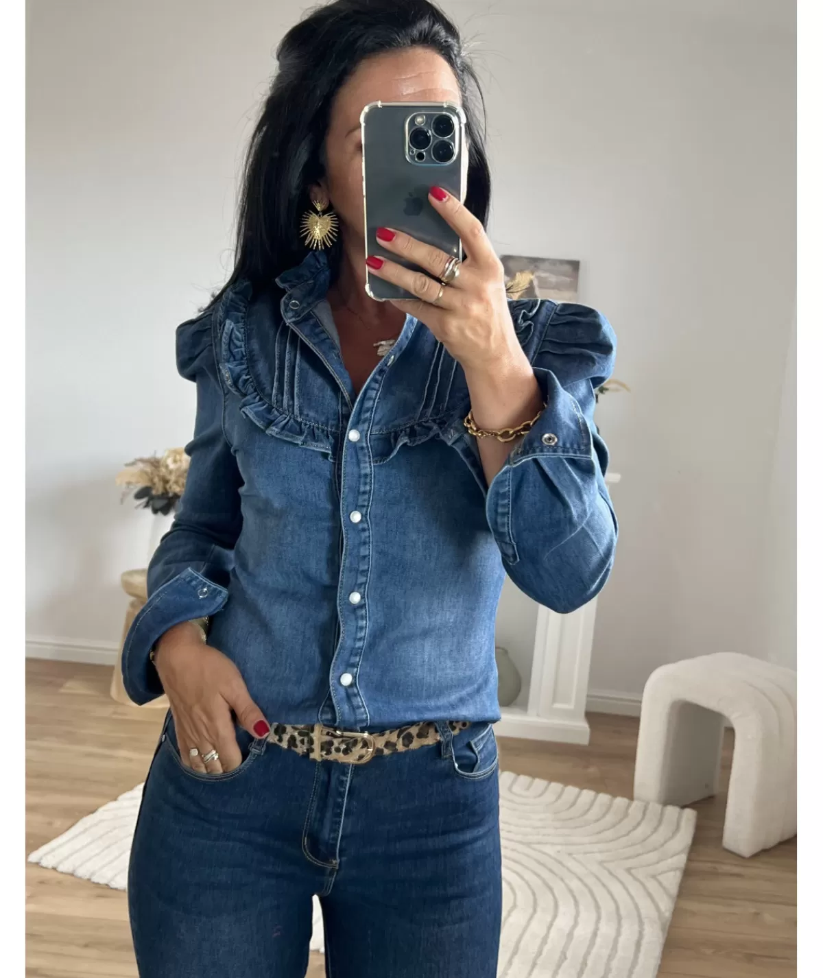La boutique de Lilie Chemises>CHEMISE LOUANA Jeans