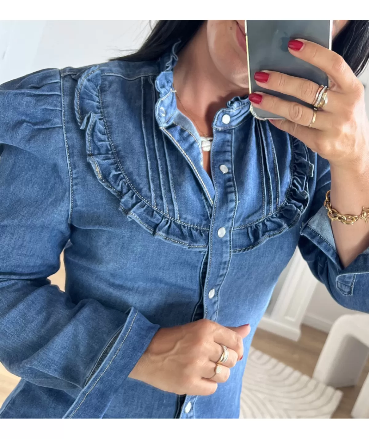 La boutique de Lilie Chemises>CHEMISE LOUANA Jeans