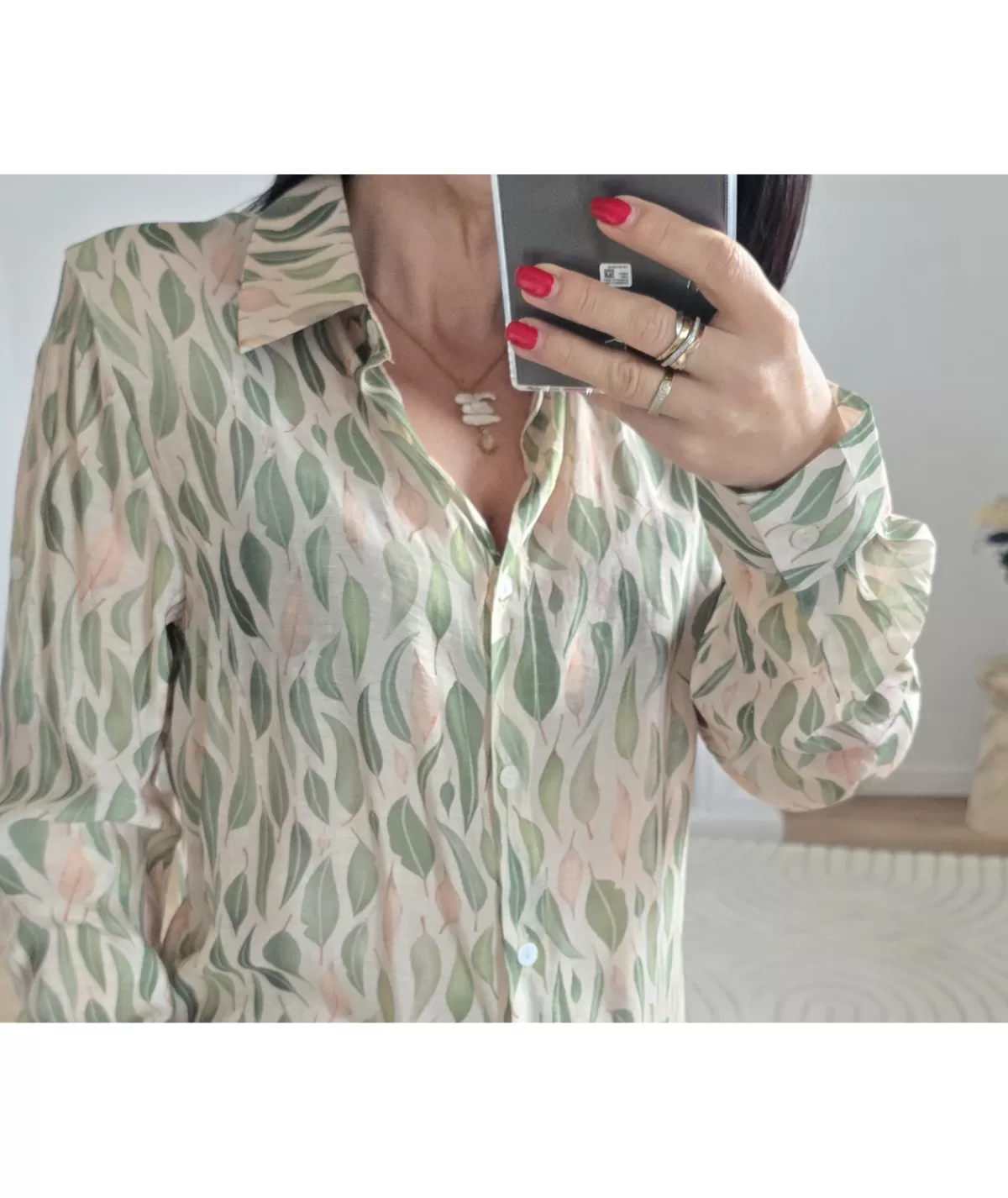 La boutique de Lilie Chemises>CHEMISE MIRABELLE Beige