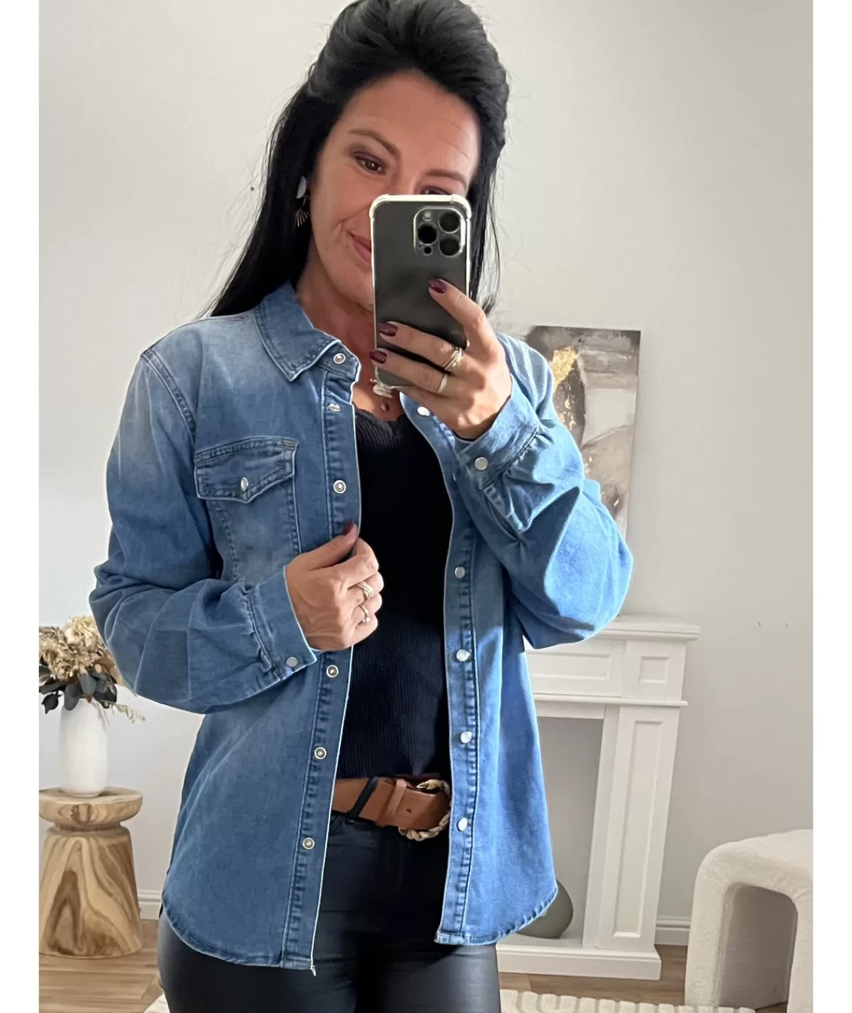 La boutique de Lilie Chemises>CHEMISE SYLVAIN Jeans