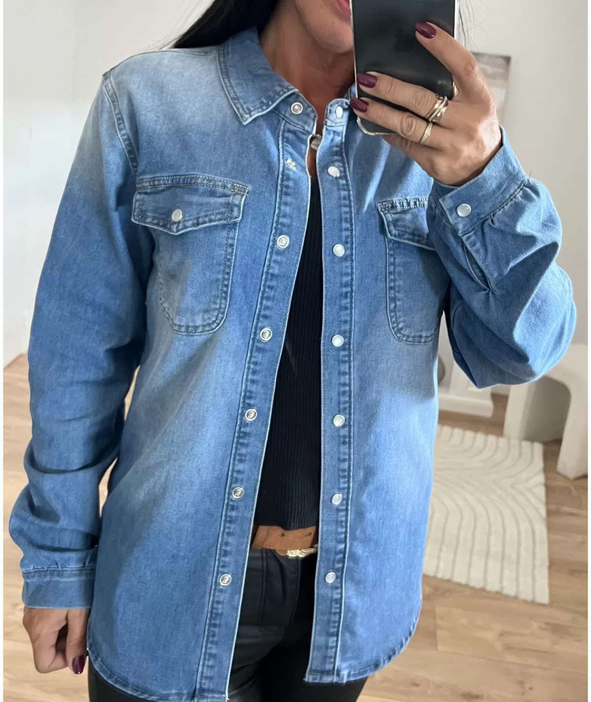 La boutique de Lilie Chemises>CHEMISE SYLVAIN Jeans