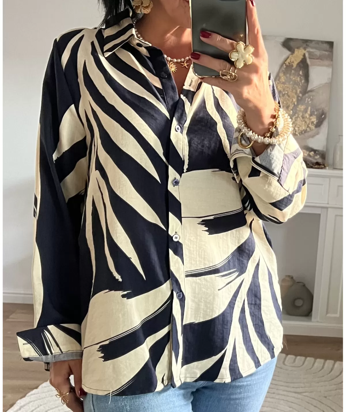 La boutique de Lilie Chemises>CHEMISE SYLVAIN Marine
