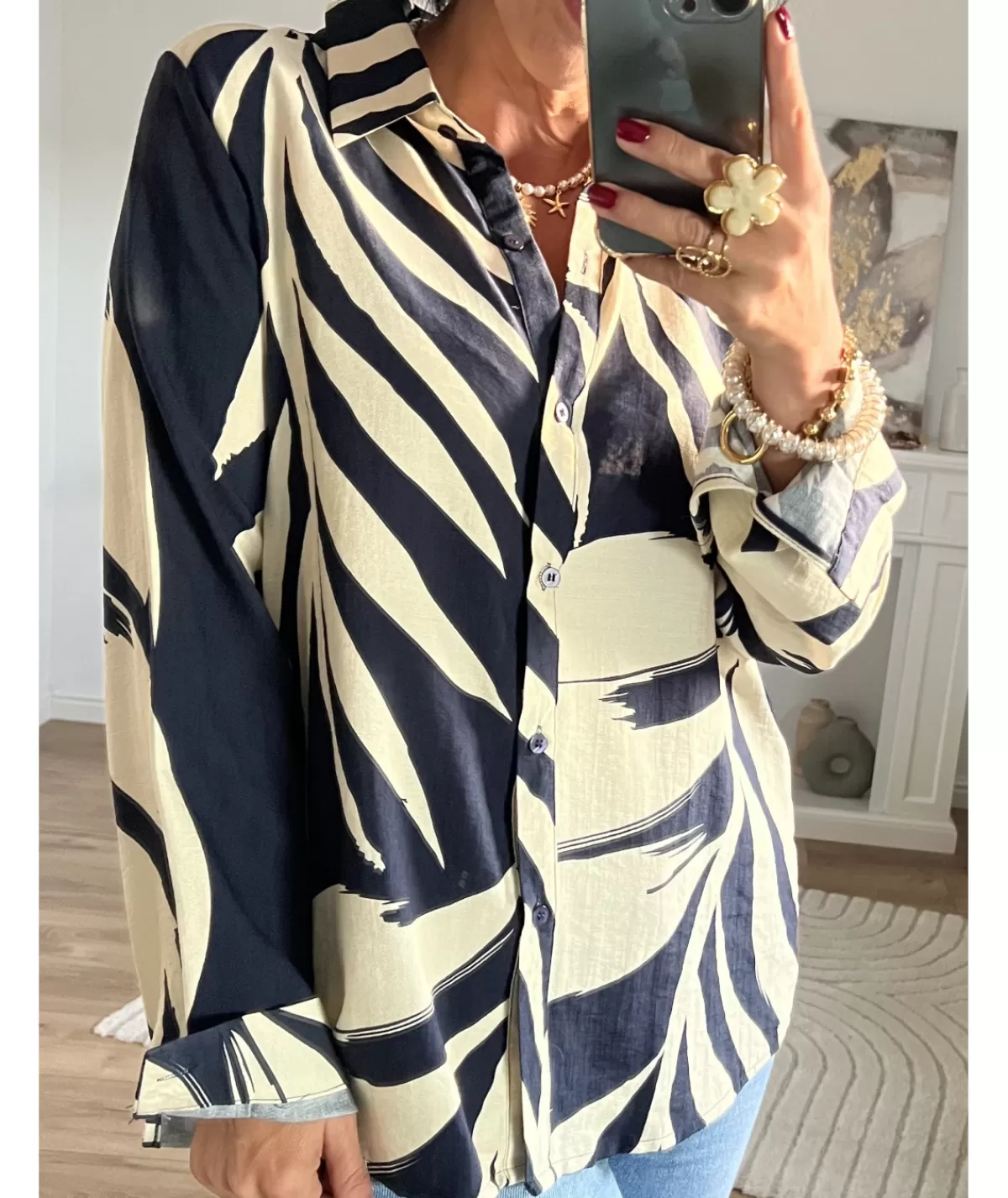 La boutique de Lilie Chemises>CHEMISE SYLVAIN Marine