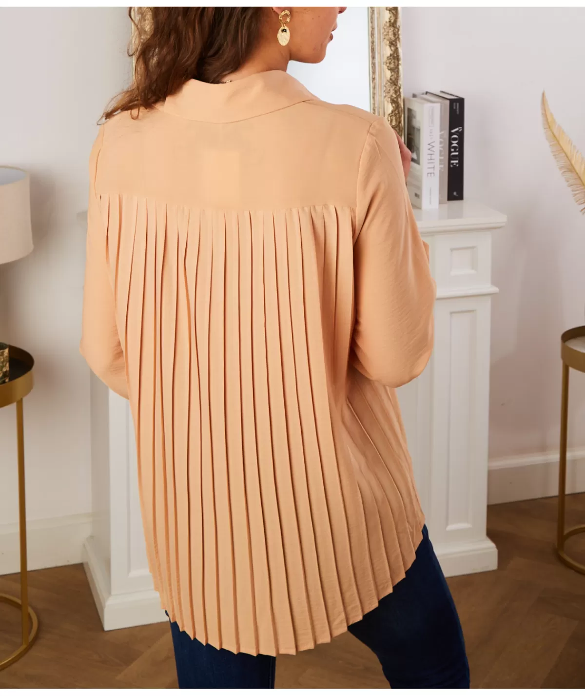 La boutique de Lilie Chemises>CHEMISE TARA Beige
